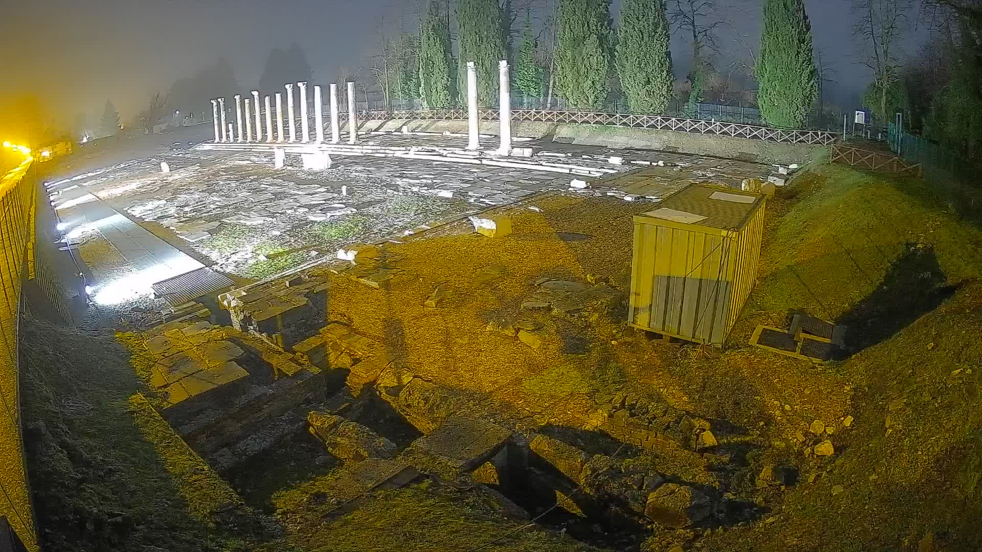 Webcam Foro Romano di Aquileia – Live View of the Ancient Roman Forum