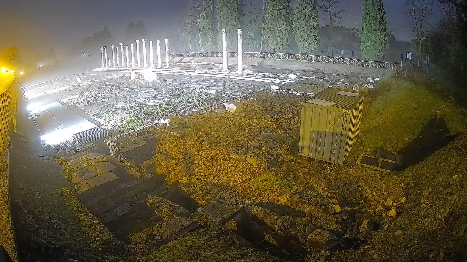 Webcam Foro Romano di Aquileia – Live View of the Ancient Roman Forum