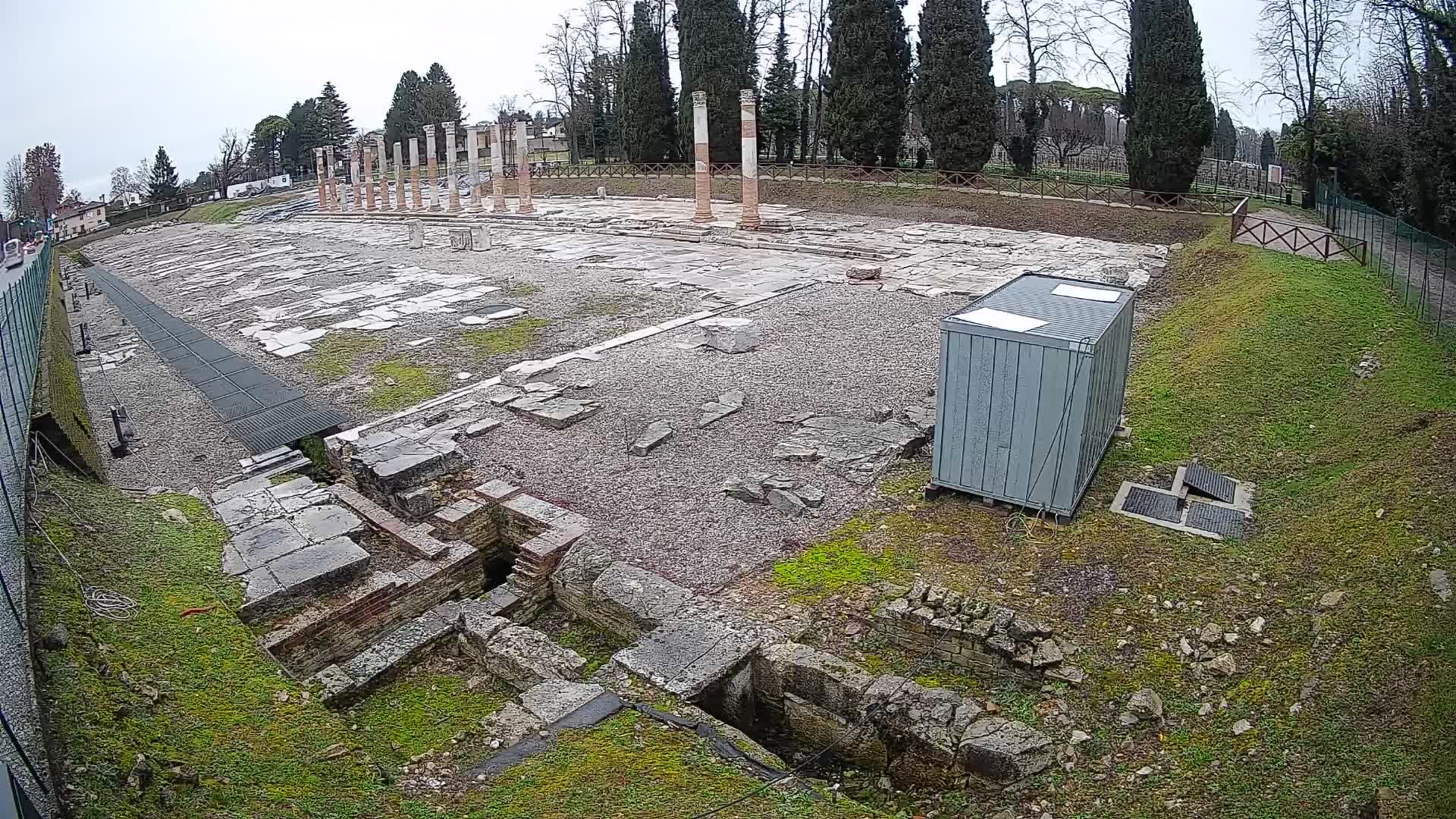 Webcam Forum Romanum von Aquileia – Liveblick auf das antike Zentrum