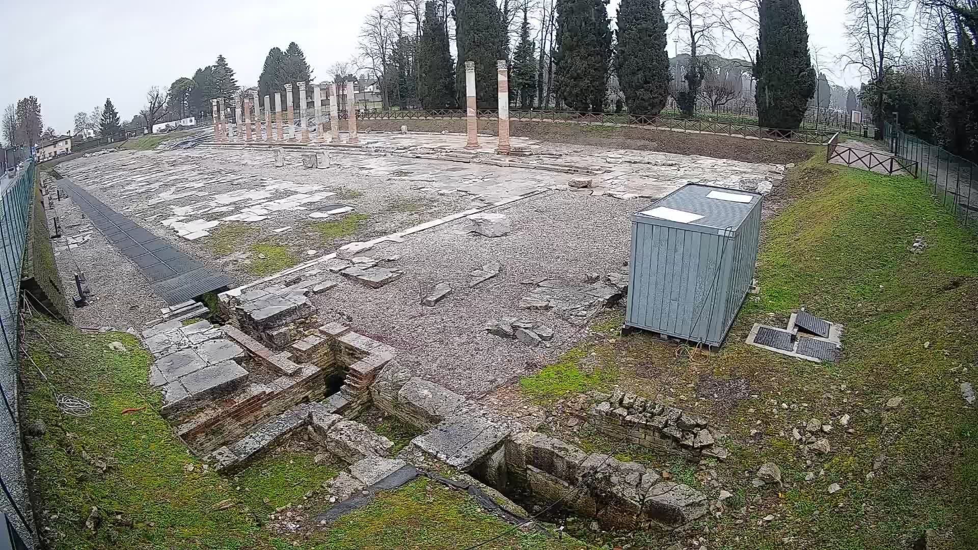 Webcam Forum Romanum von Aquileia – Liveblick auf das antike Zentrum