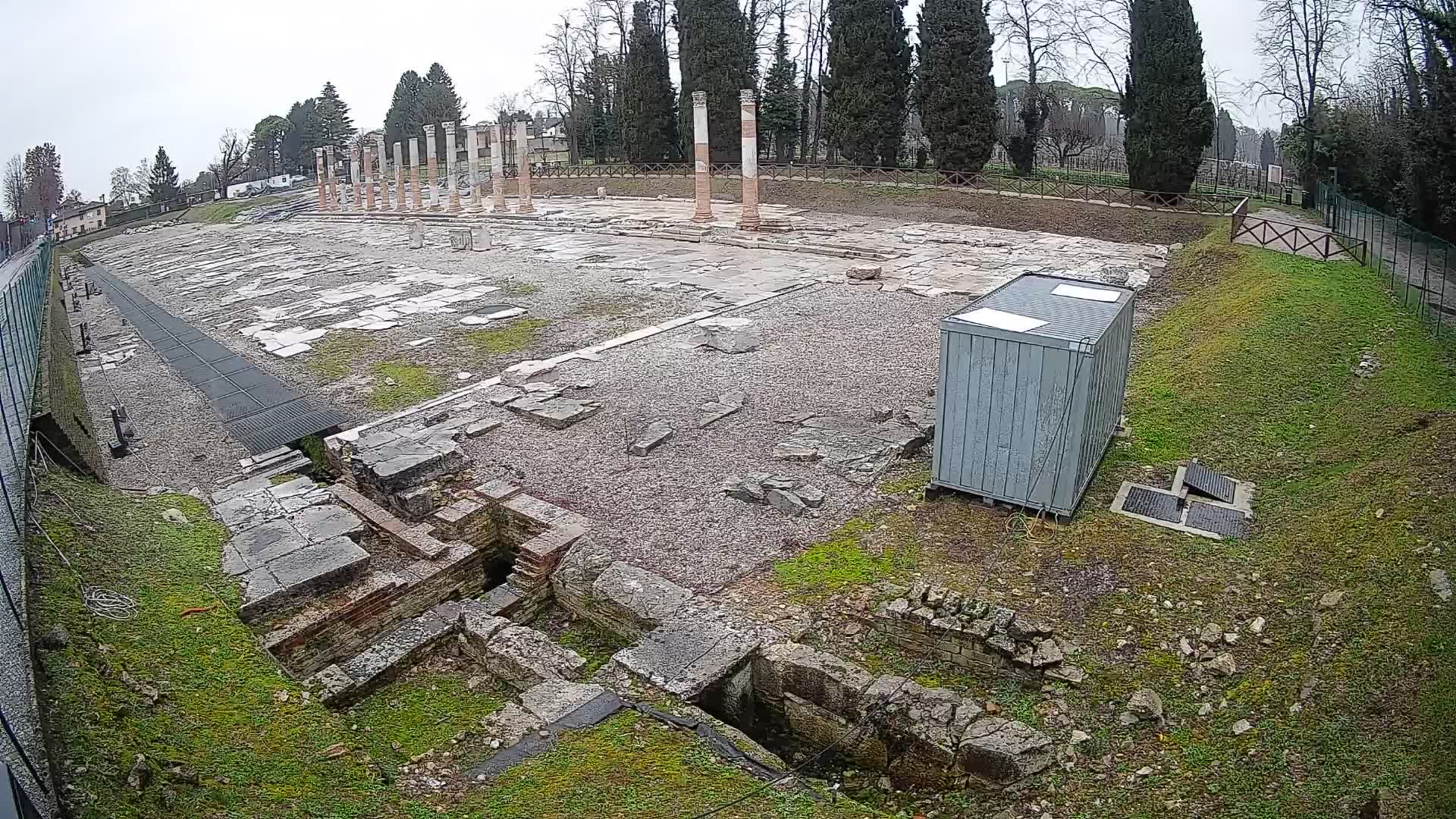 Webcam Forum Romanum von Aquileia – Liveblick auf das antike Zentrum