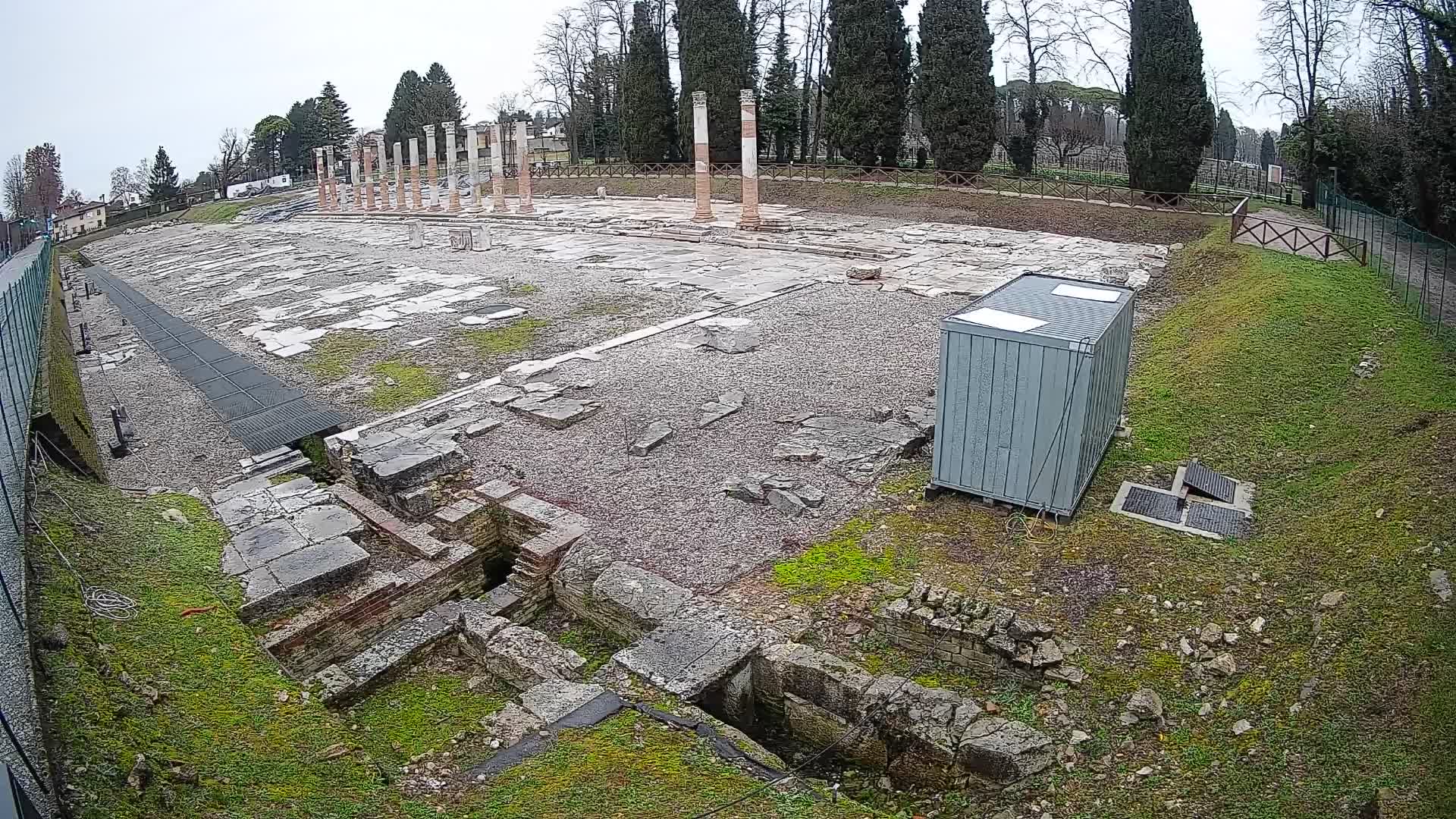 Webcam Foro Romano di Aquileia – Live View of the Ancient Roman Forum