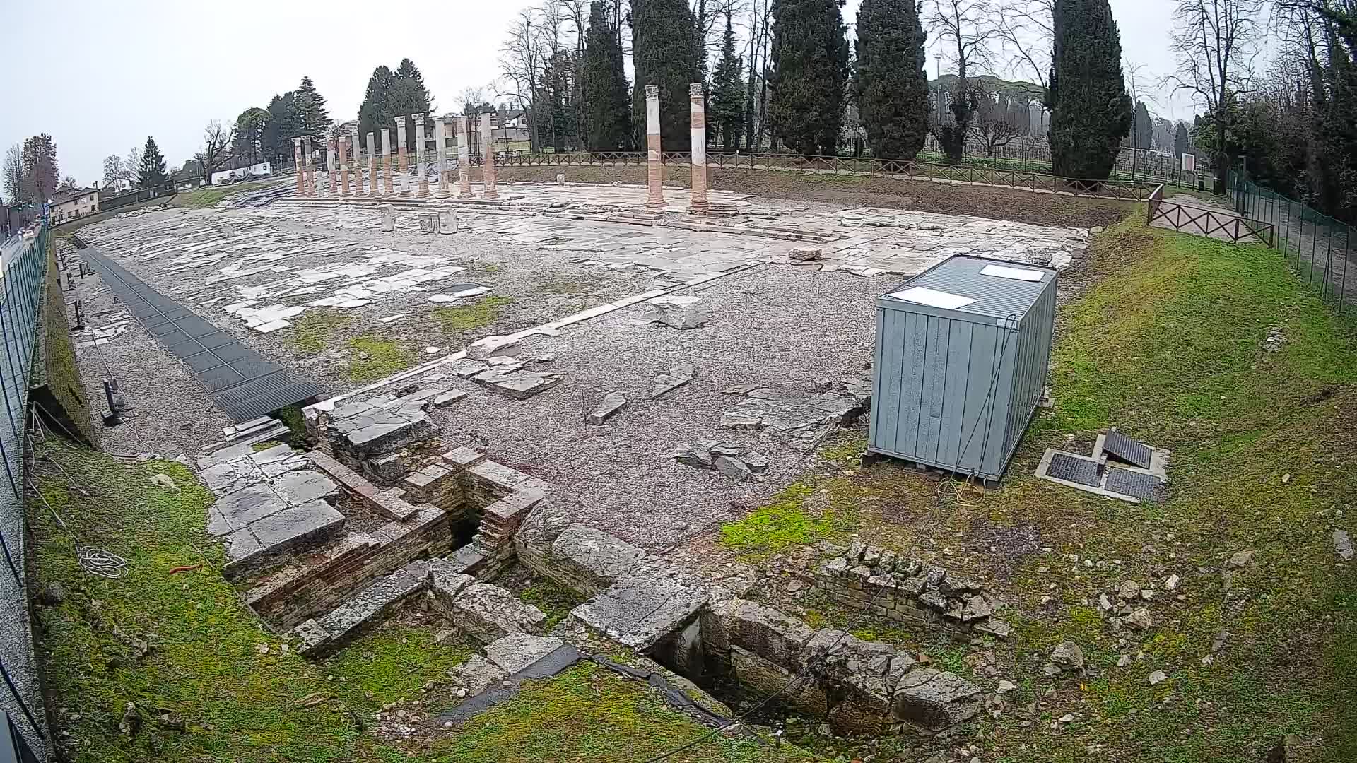 Webcam Forum Romanum von Aquileia – Liveblick auf das antike Zentrum