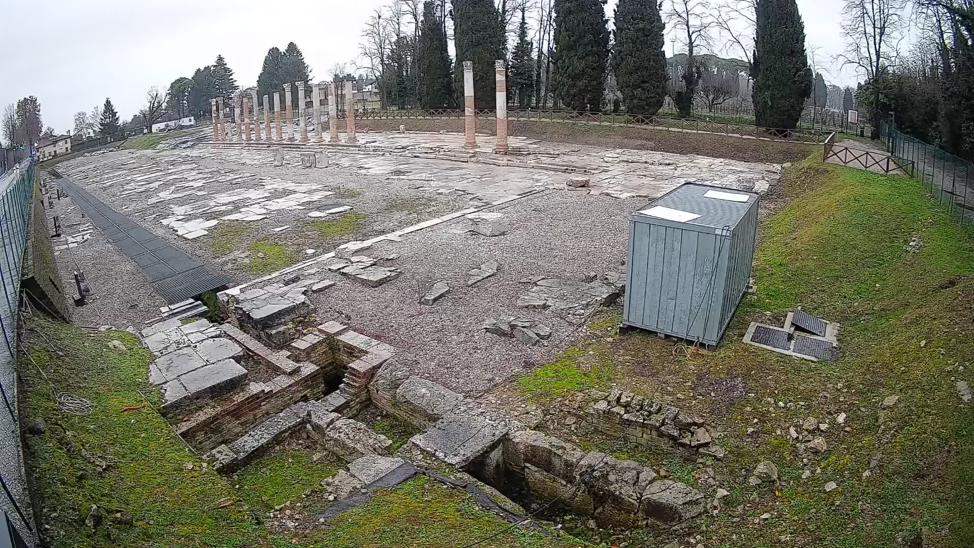Webcam Foro Romano di Aquileia – Live View of the Ancient Roman Forum