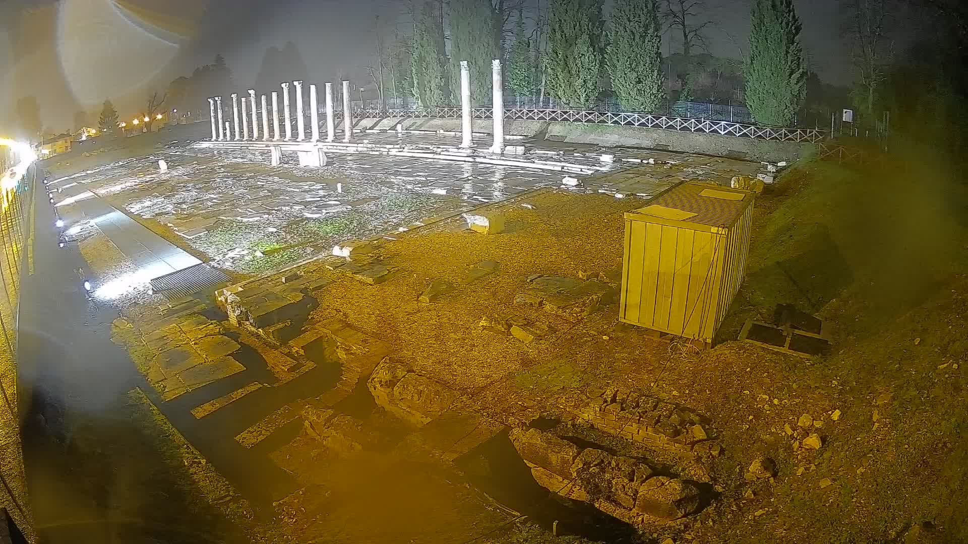 Webcam Forum Romanum von Aquileia – Liveblick auf das antike Zentrum