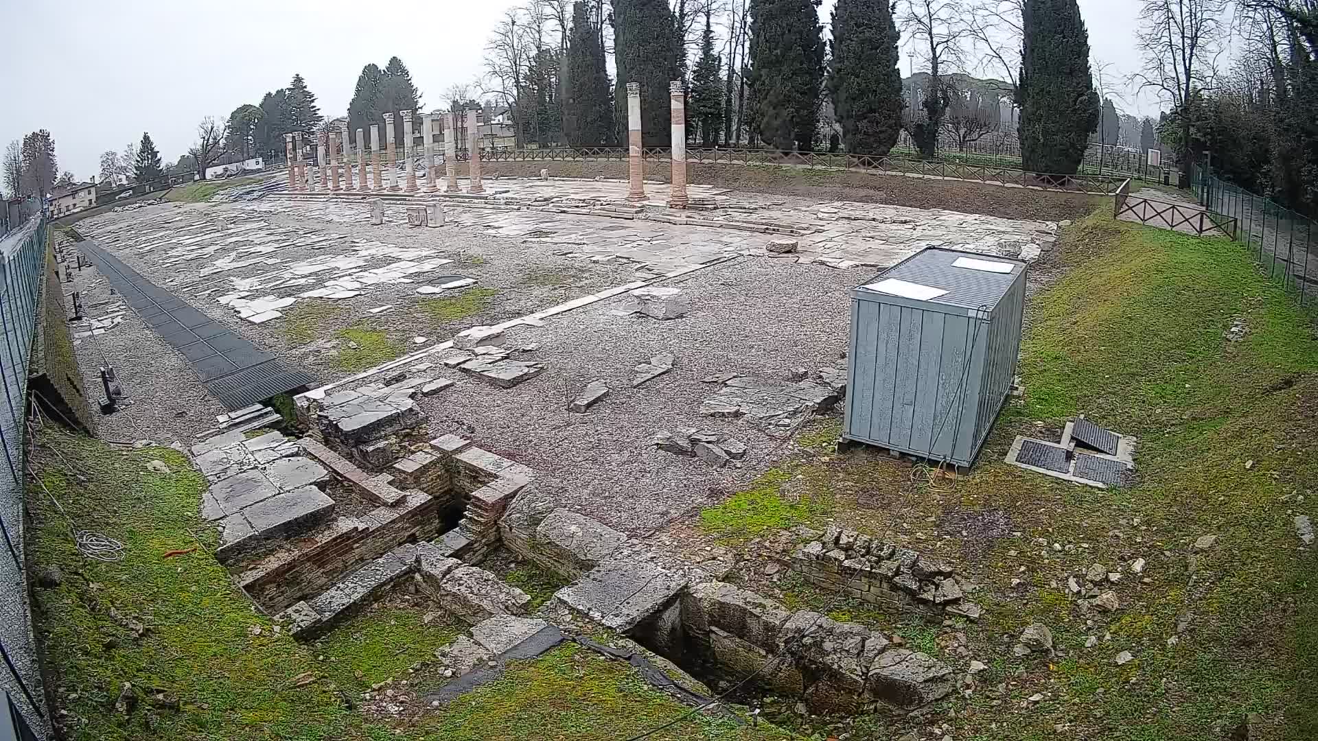 Webcam Forum Romanum von Aquileia – Liveblick auf das antike Zentrum