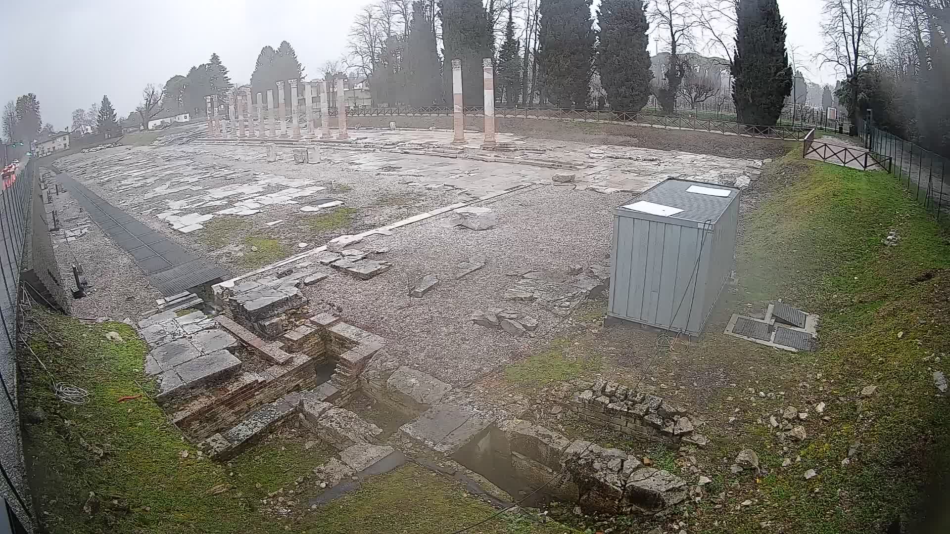 Webcam Foro Romano di Aquileia – Live View of the Ancient Roman Forum