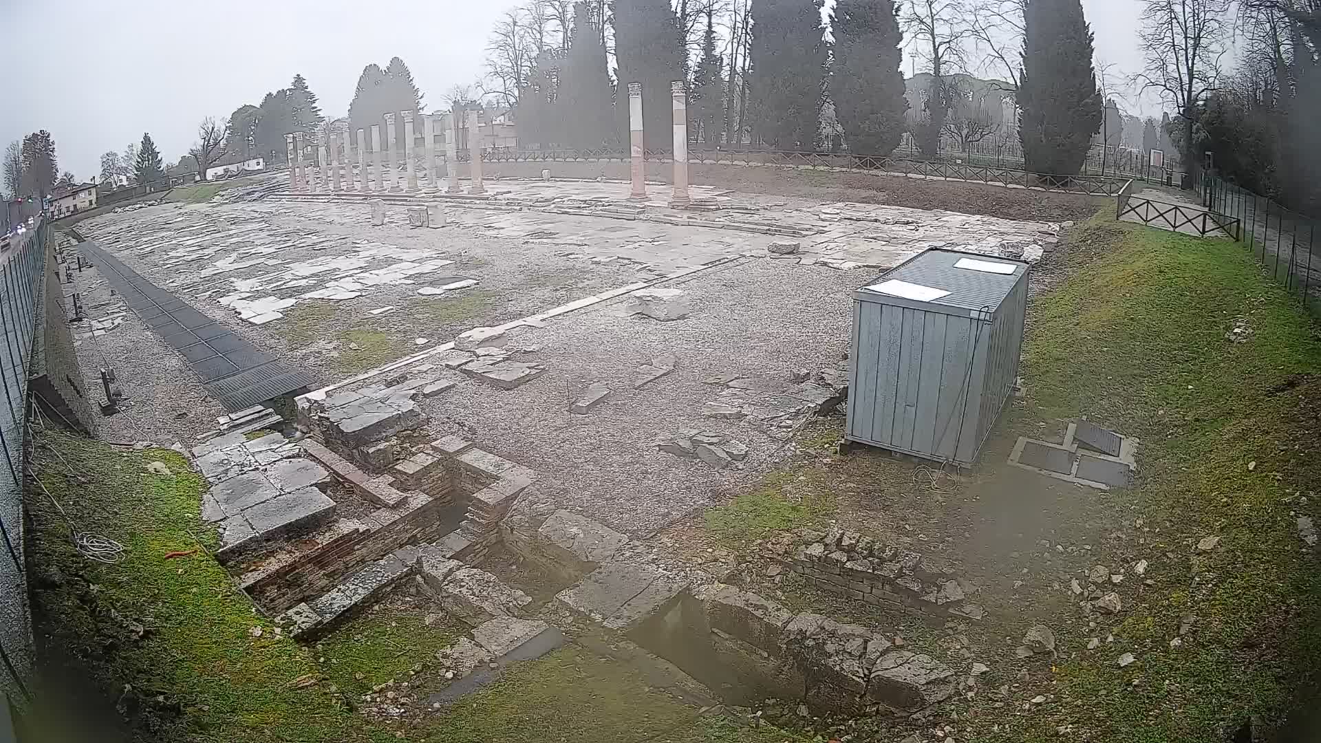 Webcam Forum Romanum von Aquileia – Liveblick auf das antike Zentrum