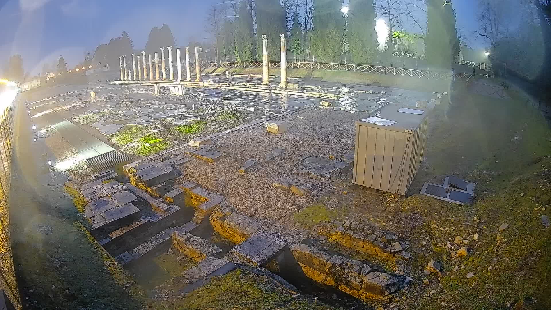 Webcam Forum Romanum von Aquileia – Liveblick auf das antike Zentrum