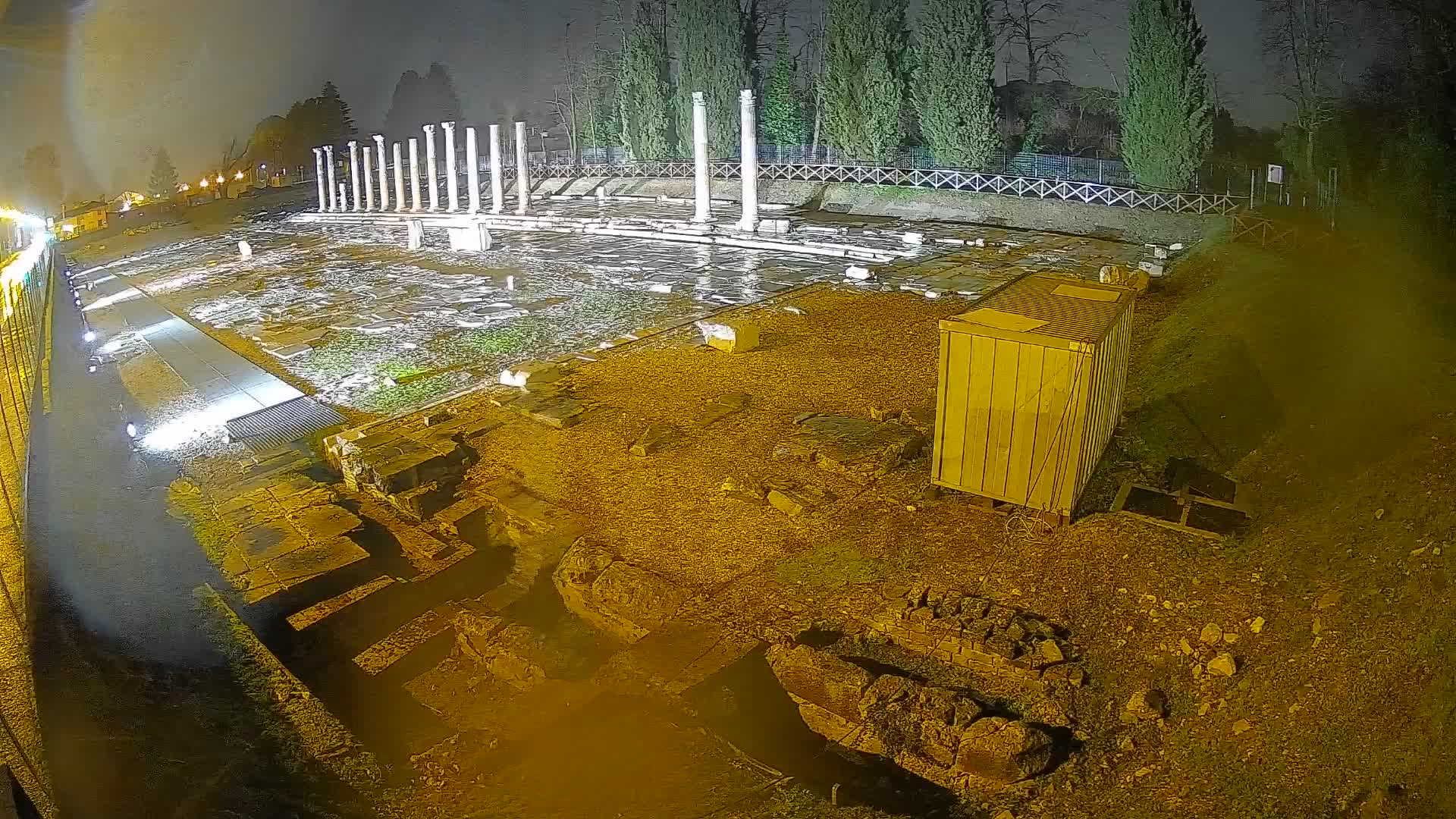 Webcam Forum Romanum von Aquileia – Liveblick auf das antike Zentrum