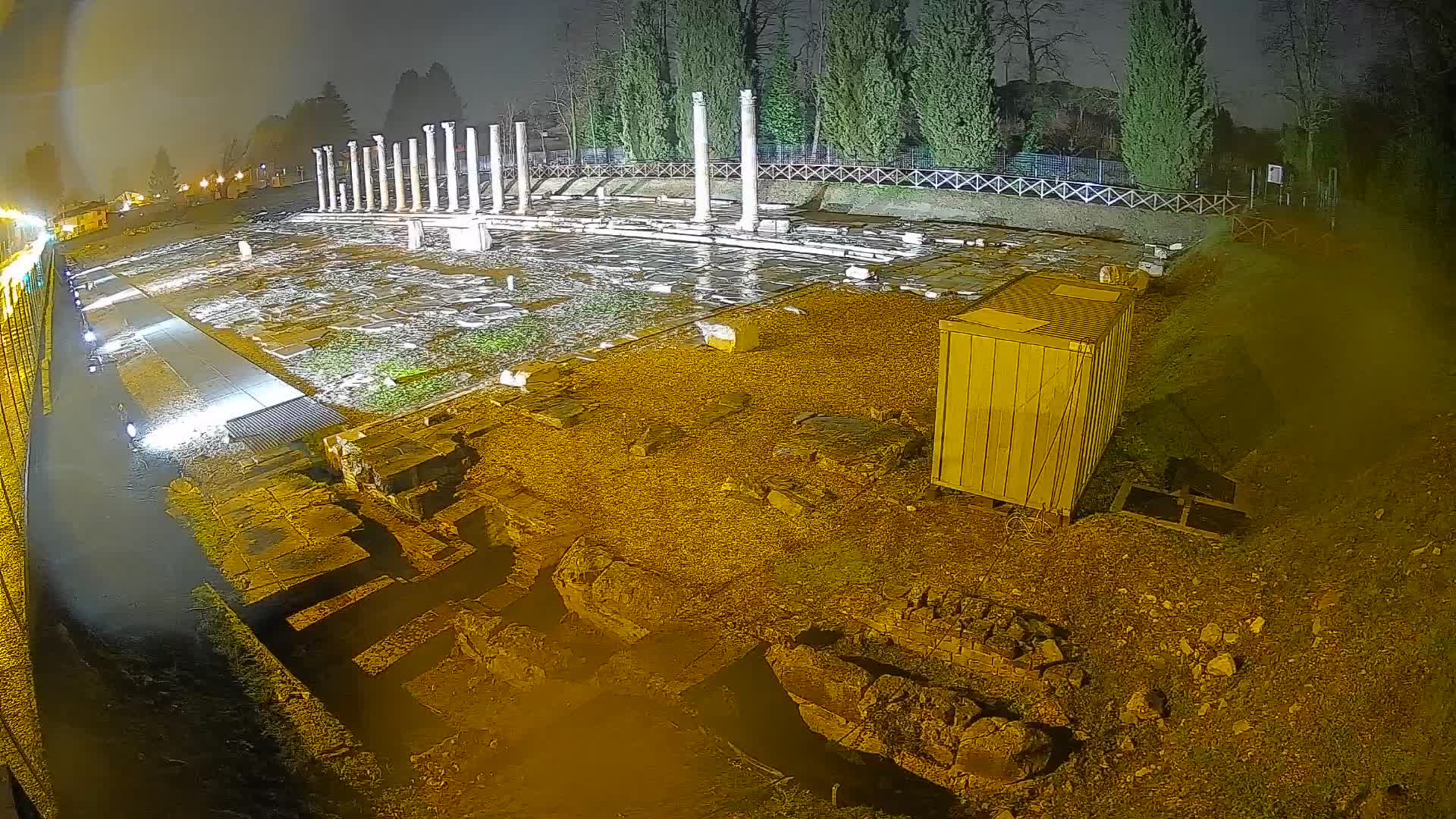 Web kamera Forum Akvileje – Pogled uživo na rimski forum