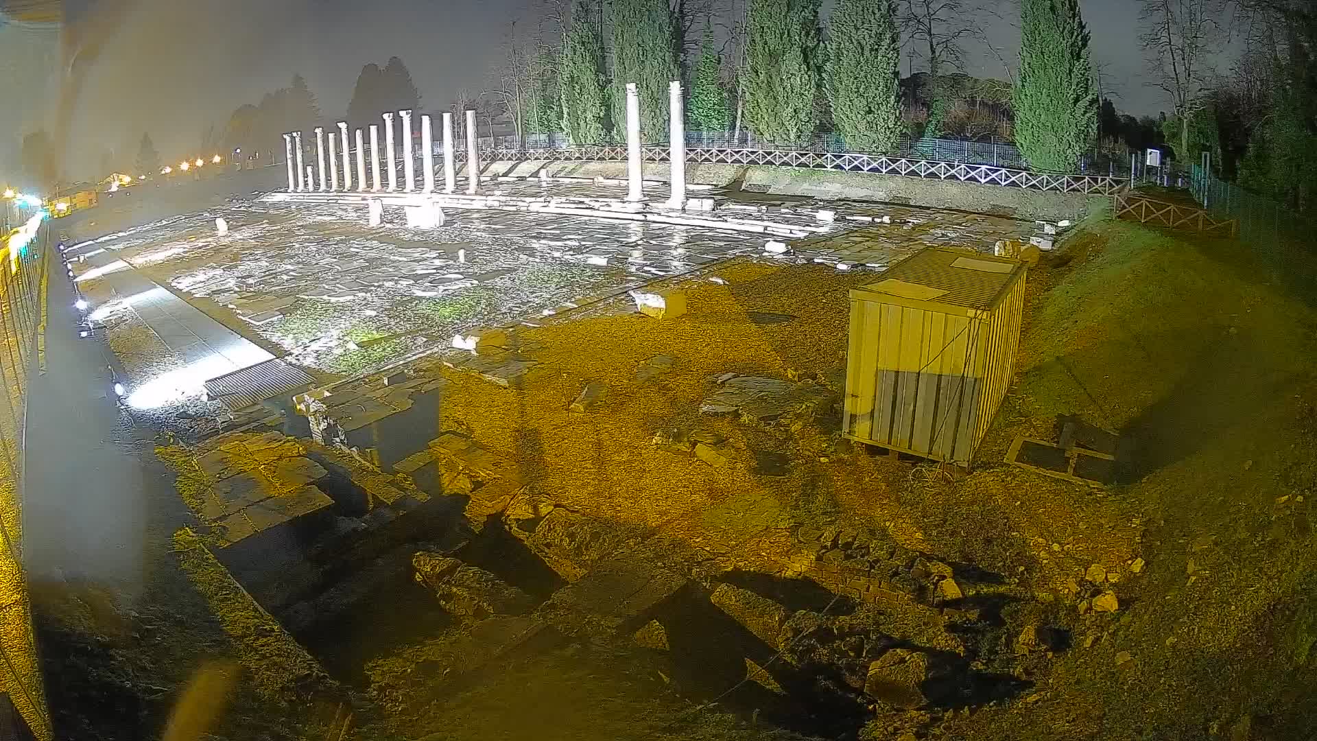 Webcam Foro Romano di Aquileia – Live View of the Ancient Roman Forum