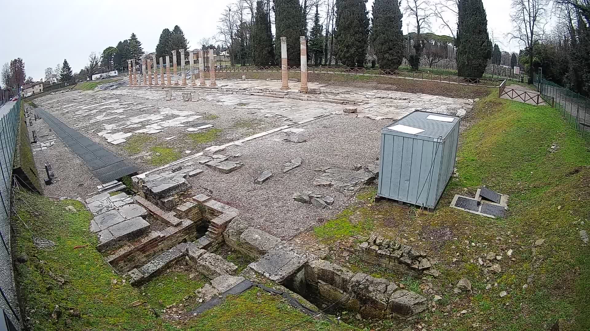 Webcam Forum Romanum von Aquileia – Liveblick auf das antike Zentrum