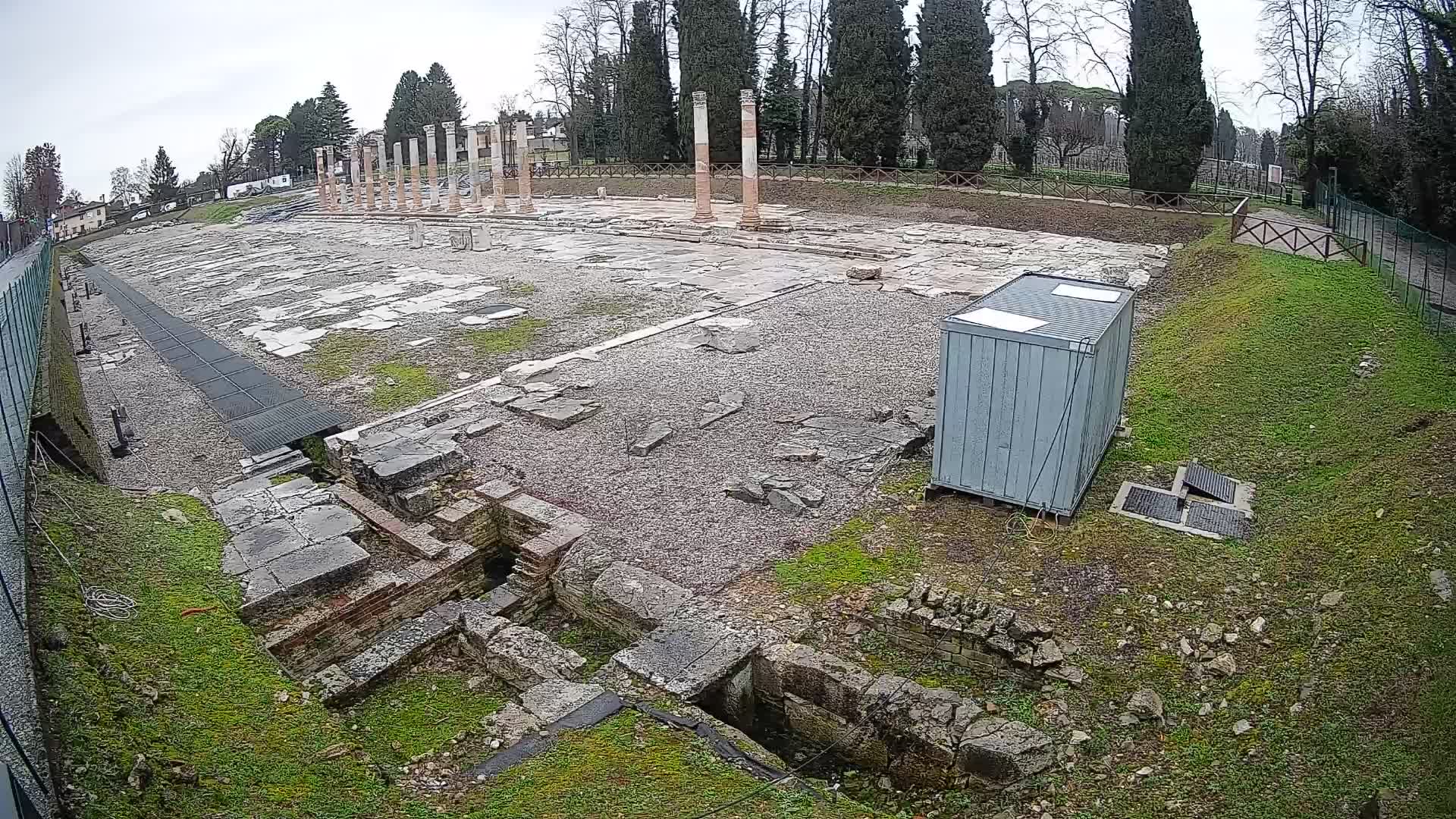 Webcam Foro Romano di Aquileia – Live View of the Ancient Roman Forum