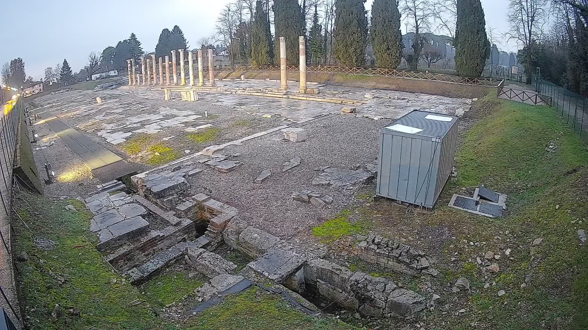 Webcam Foro Romano di Aquileia – Live View of the Ancient Roman Forum