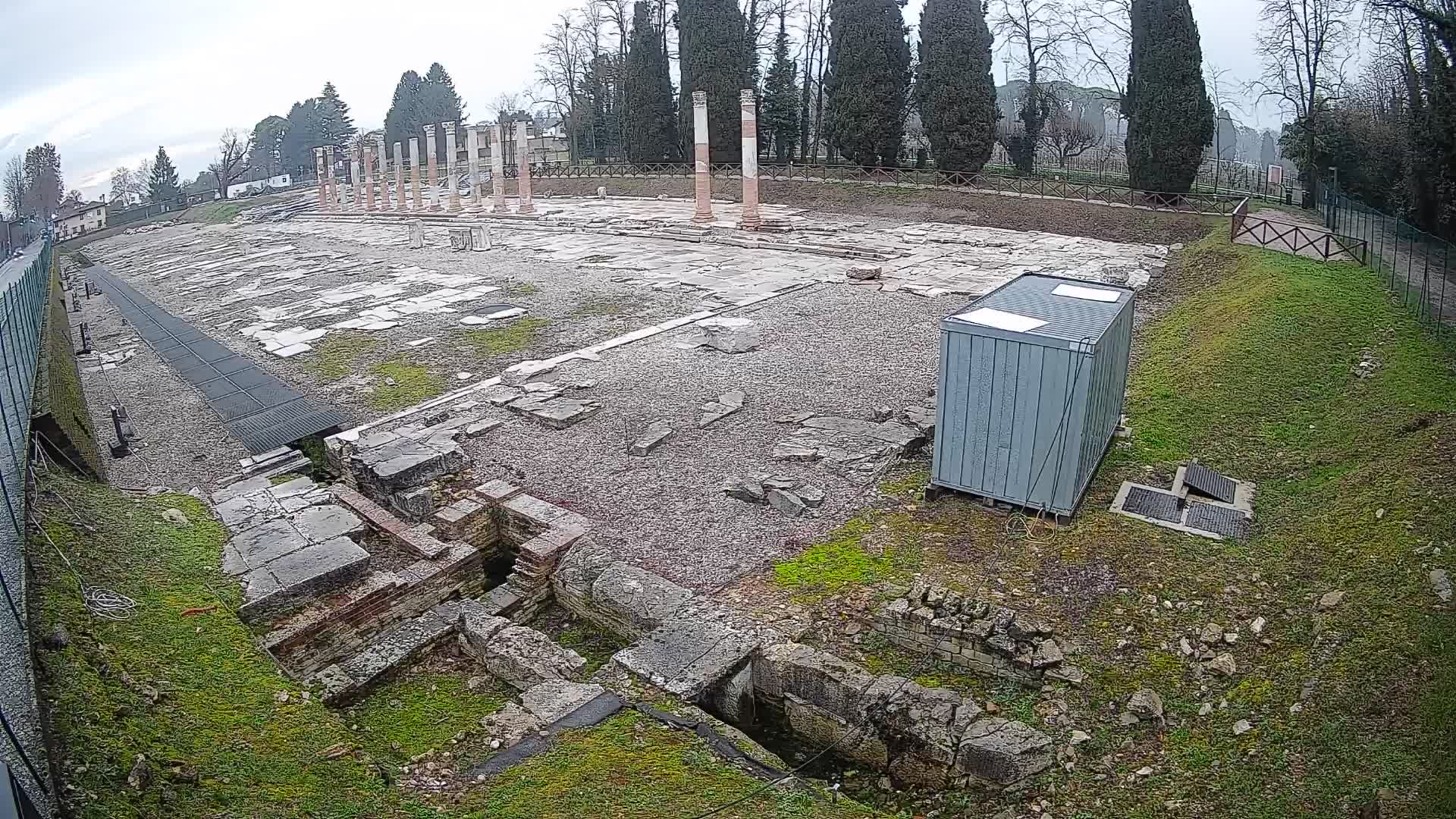 Webcam Foro Romano di Aquileia – Live View of the Ancient Roman Forum