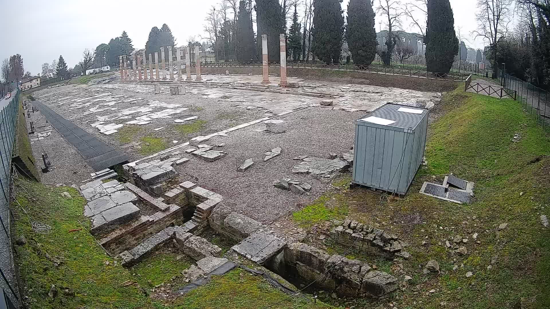 Webcam Foro Romano di Aquileia – Live View of the Ancient Roman Forum