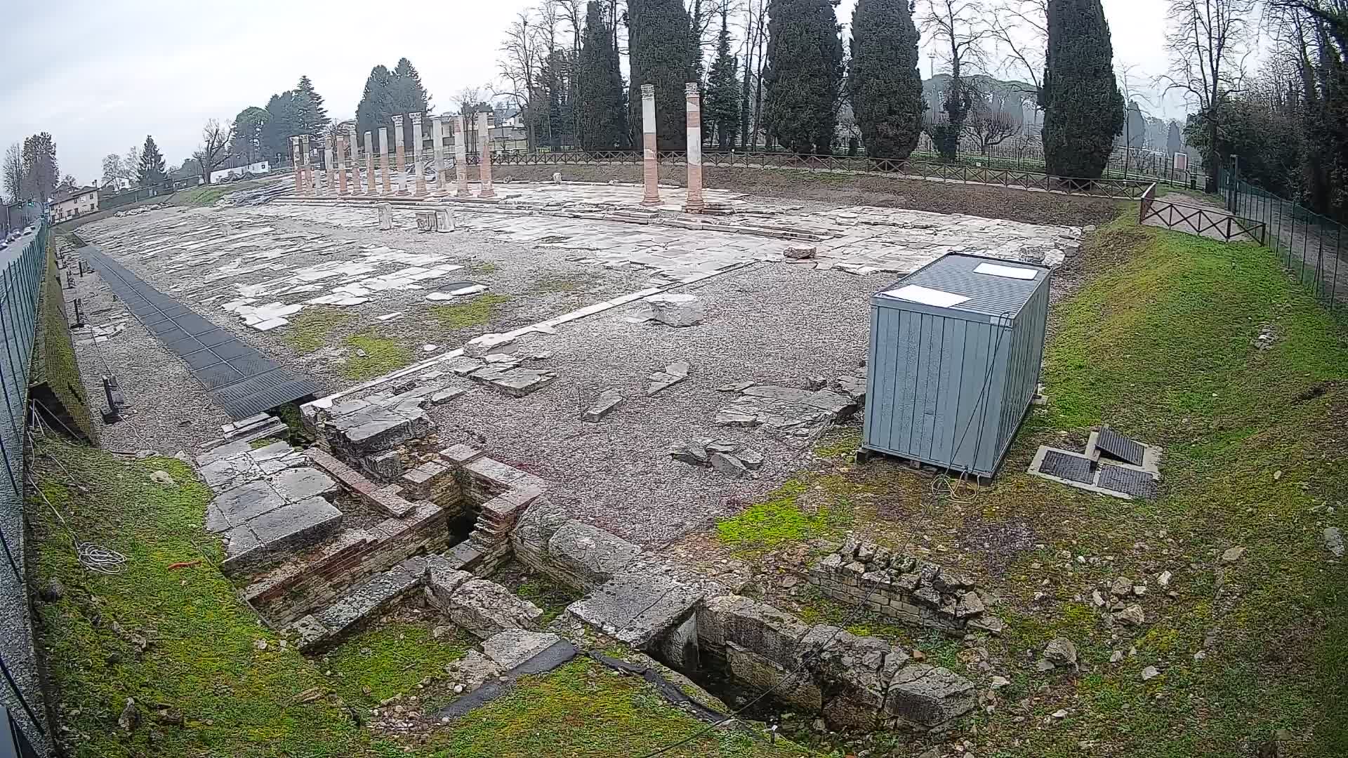 Webcam Foro Romano di Aquileia – Live View of the Ancient Roman Forum