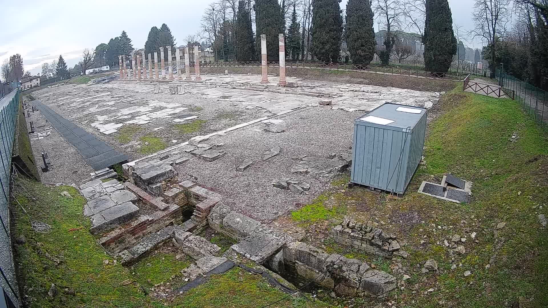 Webcam Forum Romanum von Aquileia – Liveblick auf das antike Zentrum