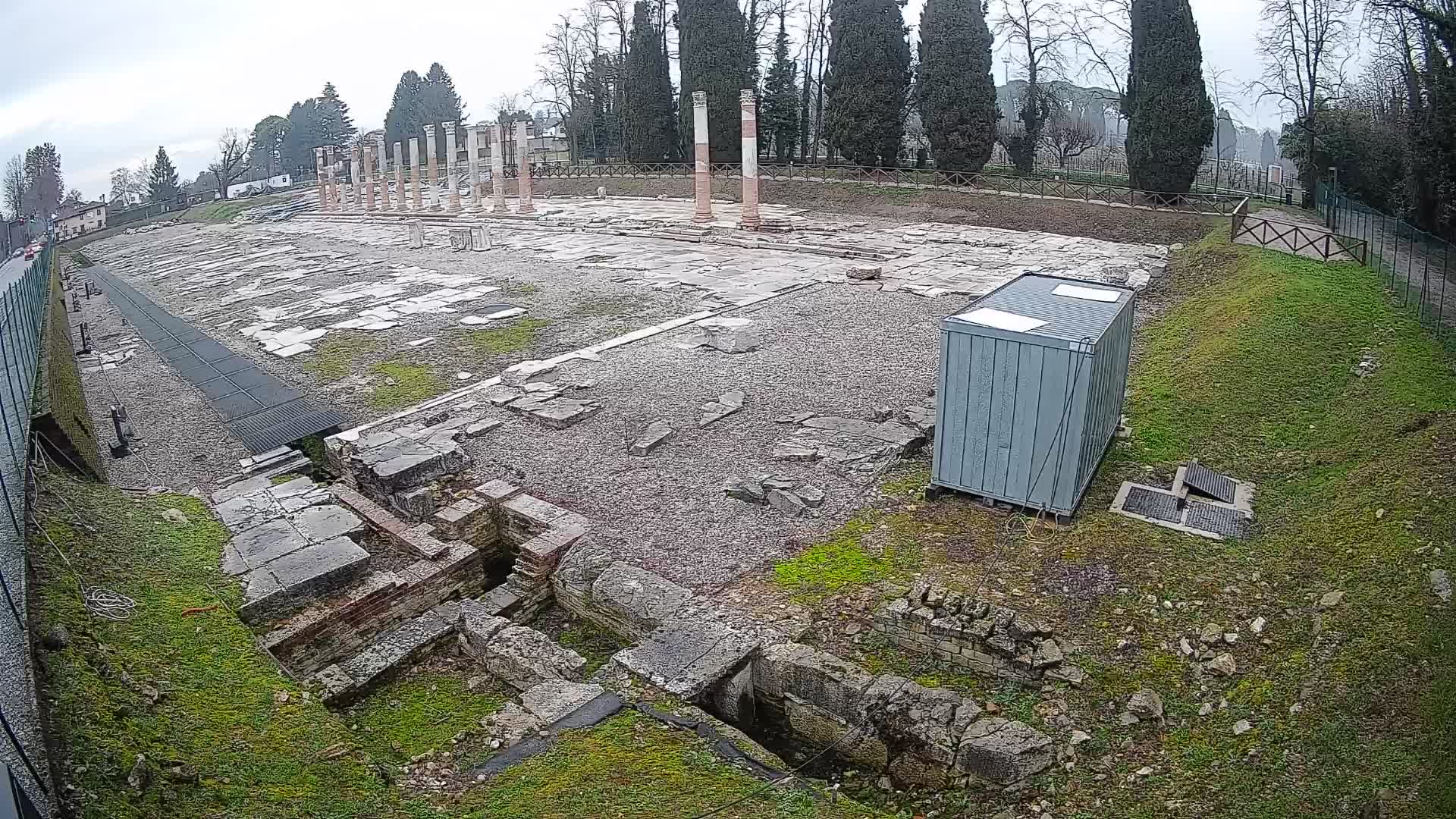 Webcam Foro Romano di Aquileia – Live View of the Ancient Roman Forum