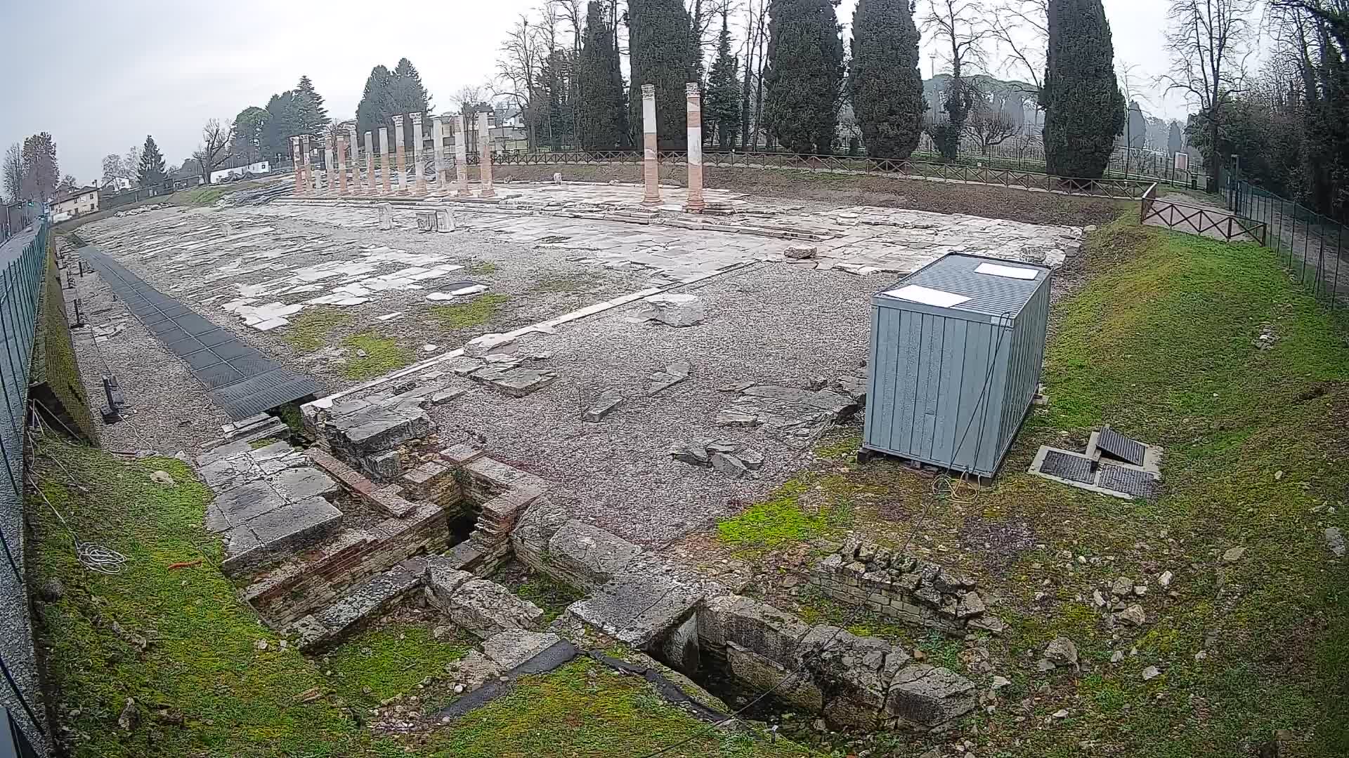 Webcam Foro Romano di Aquileia – Live View of the Ancient Roman Forum