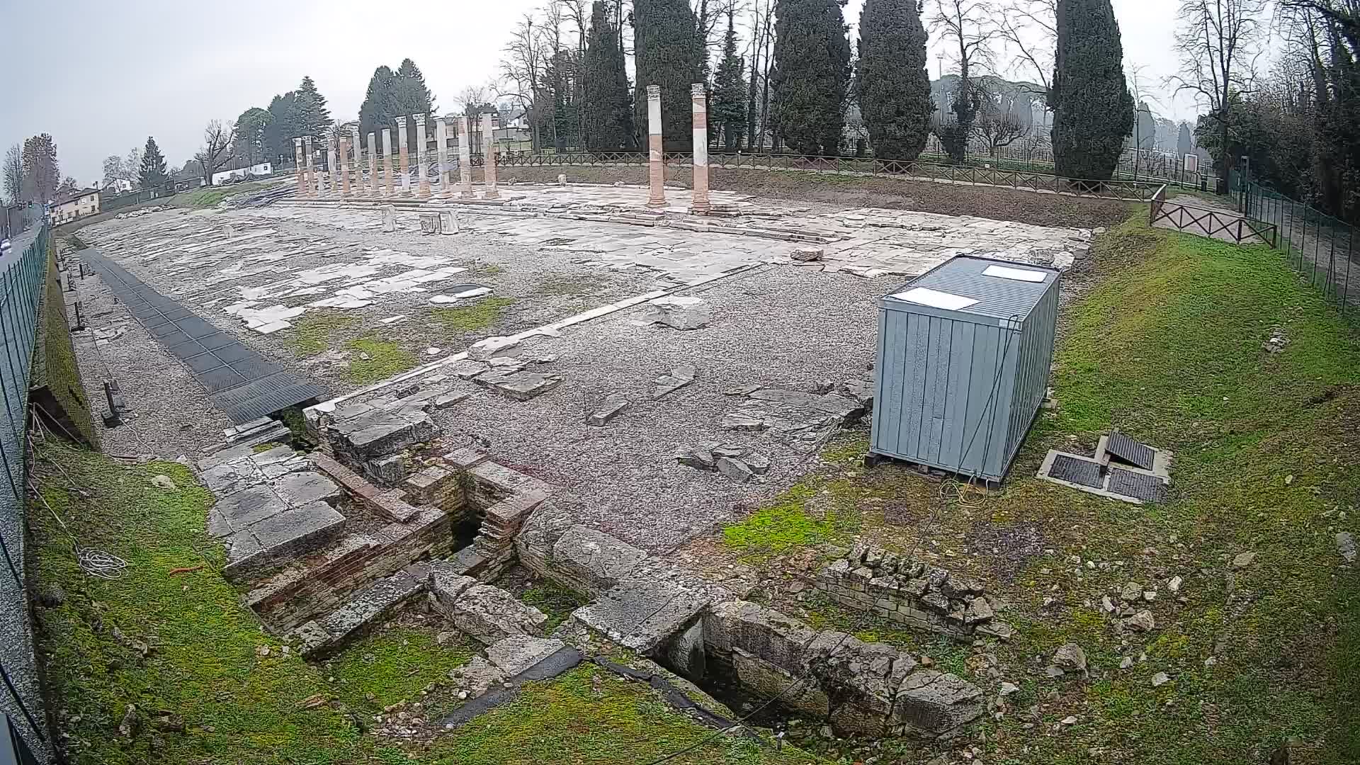 Webcam Forum Romanum von Aquileia – Liveblick auf das antike Zentrum