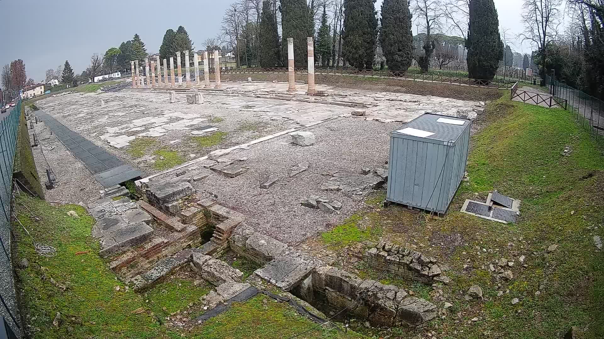Webcam Foro Romano di Aquileia – Live View of the Ancient Roman Forum