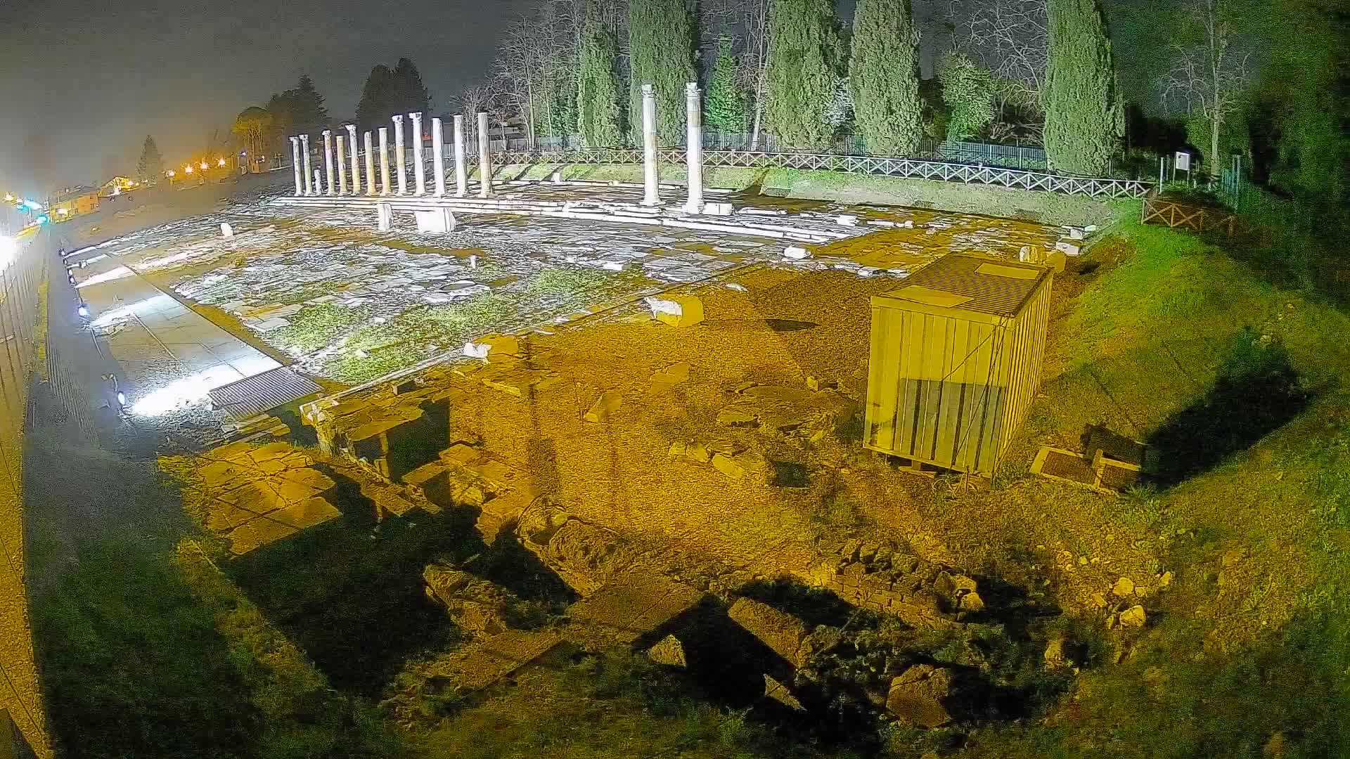 Webcam Foro Romano di Aquileia – Live View of the Ancient Roman Forum