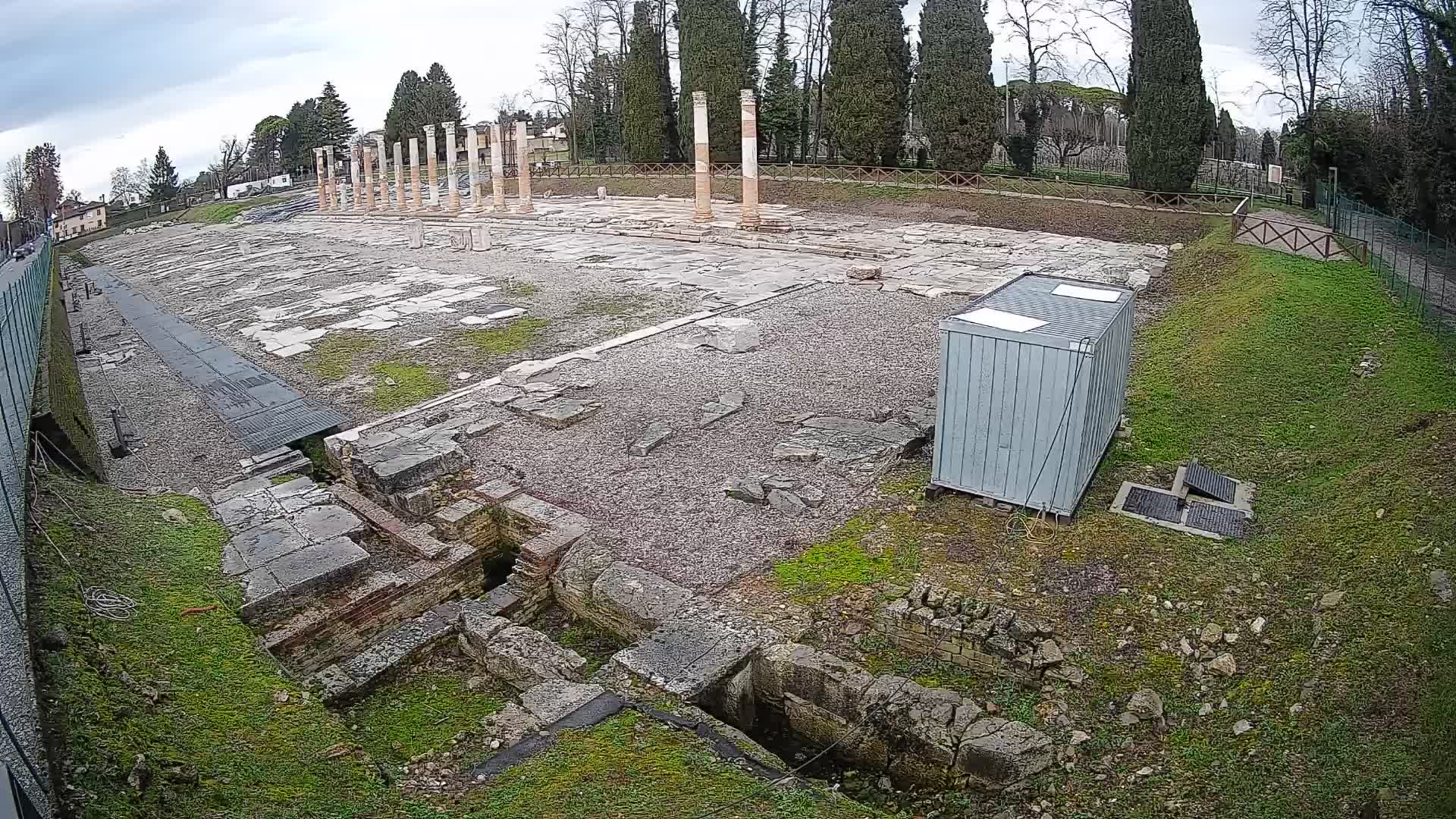 Webcam Forum Romanum von Aquileia – Liveblick auf das antike Zentrum