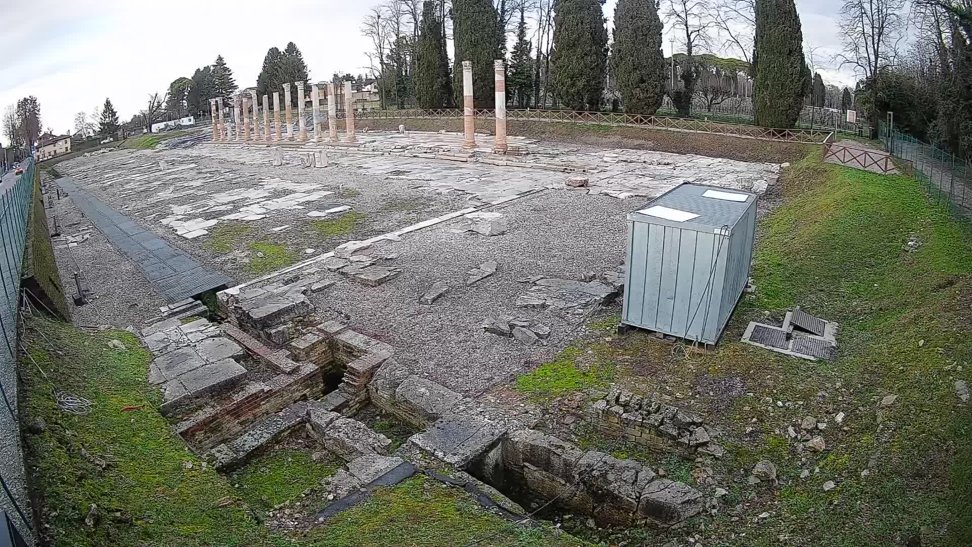 Webcam Foro Romano di Aquileia – Live View of the Ancient Roman Forum