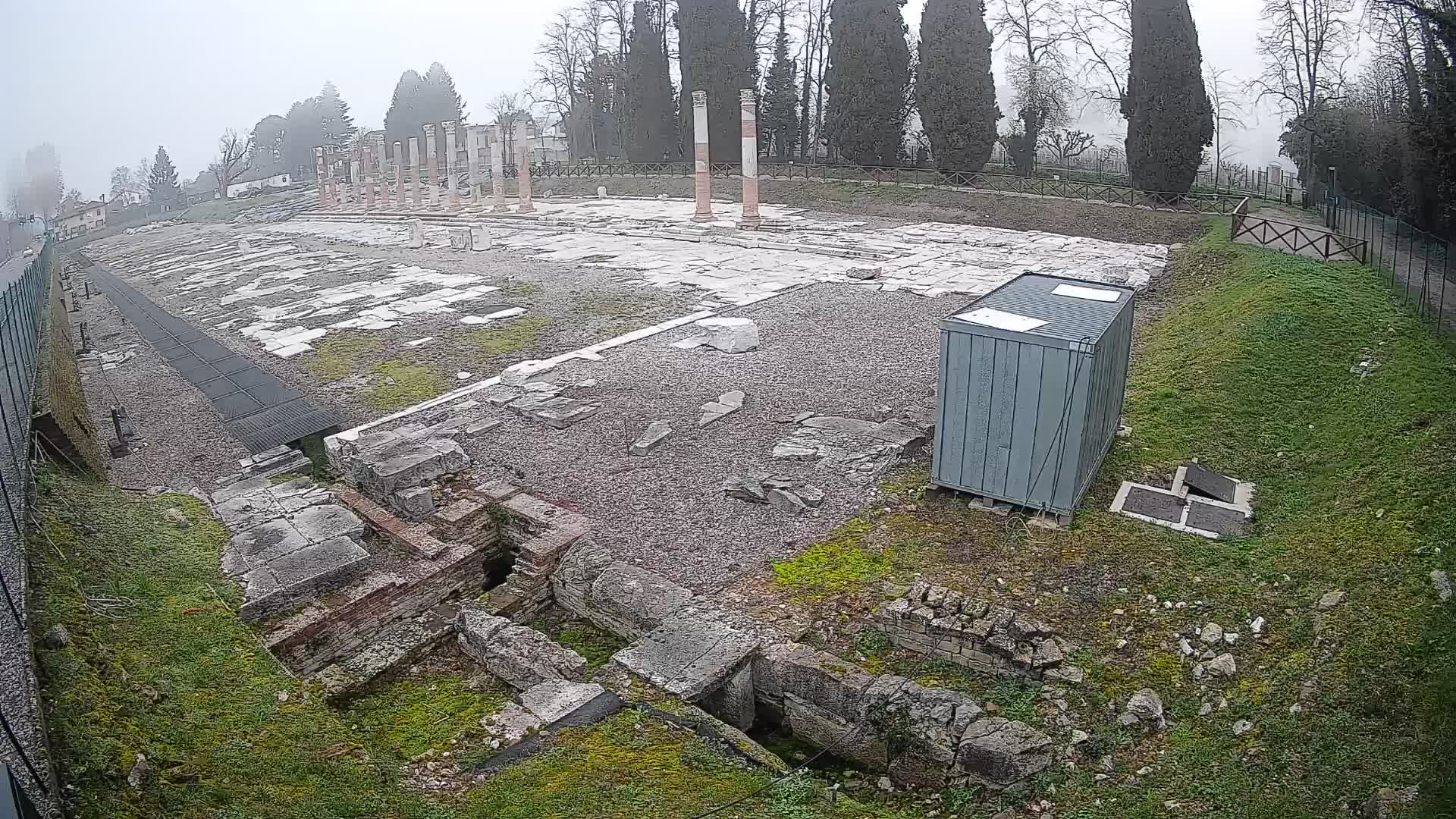 Webcam Forum Romanum von Aquileia – Liveblick auf das antike Zentrum