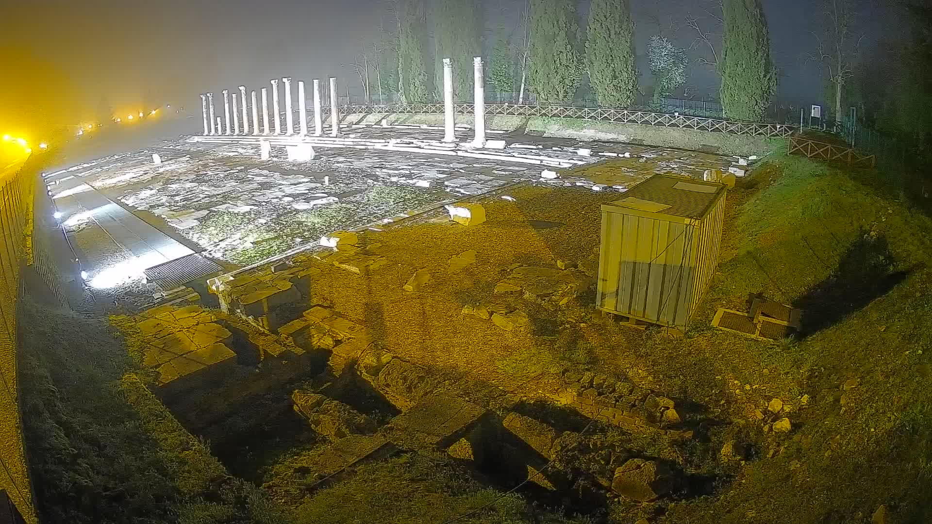 Webcam Foro Romano di Aquileia – Live View of the Ancient Roman Forum