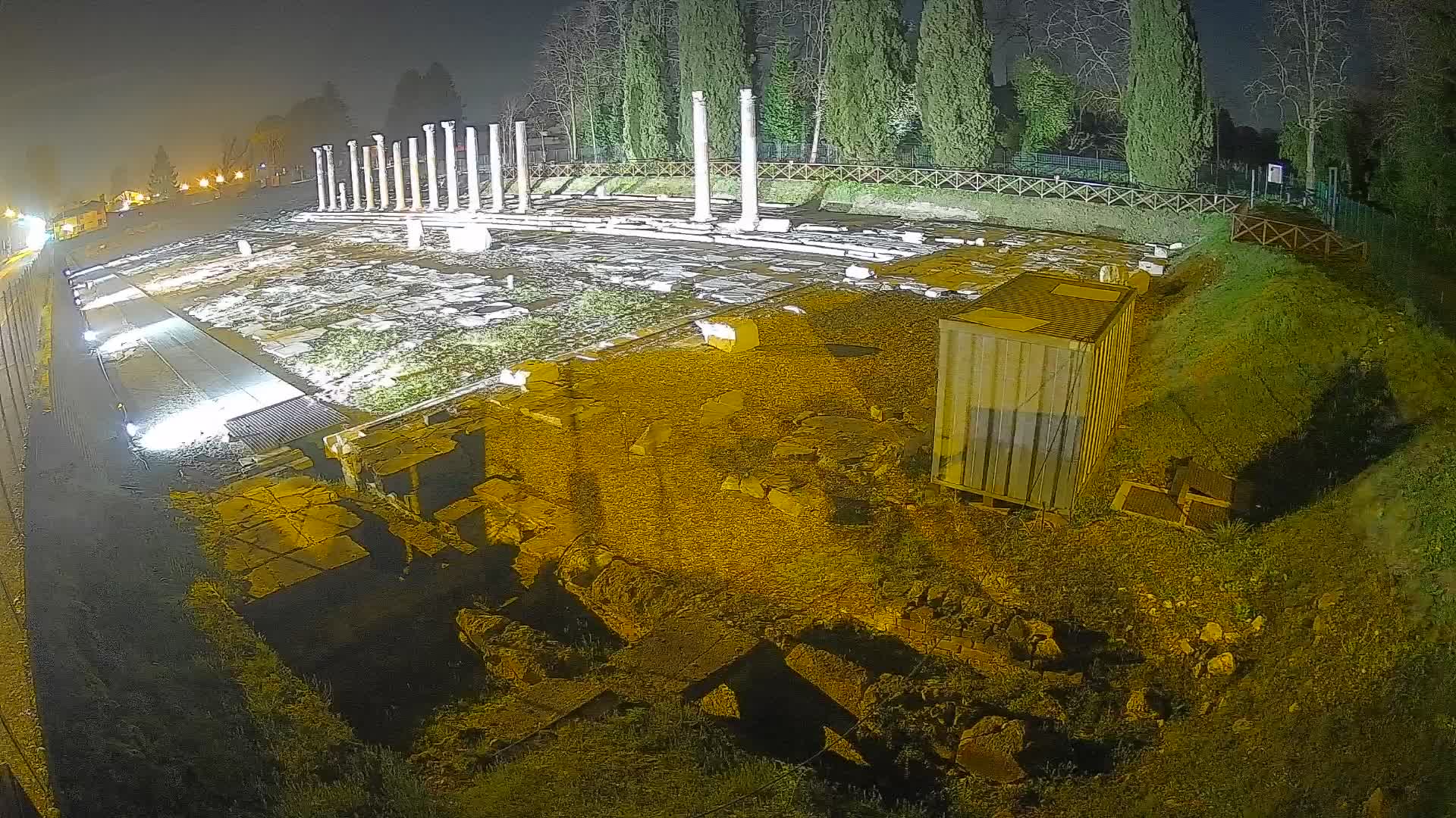 Webcam Foro Romano di Aquileia – Live View of the Ancient Roman Forum