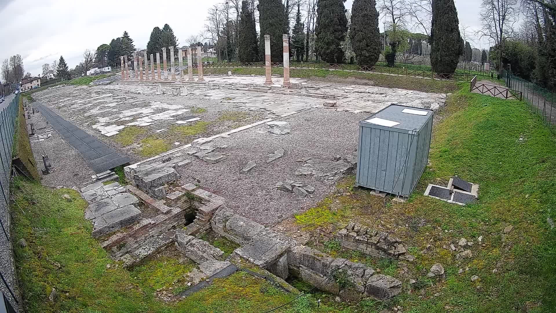Webcam Foro Romano di Aquileia – Live View of the Ancient Roman Forum