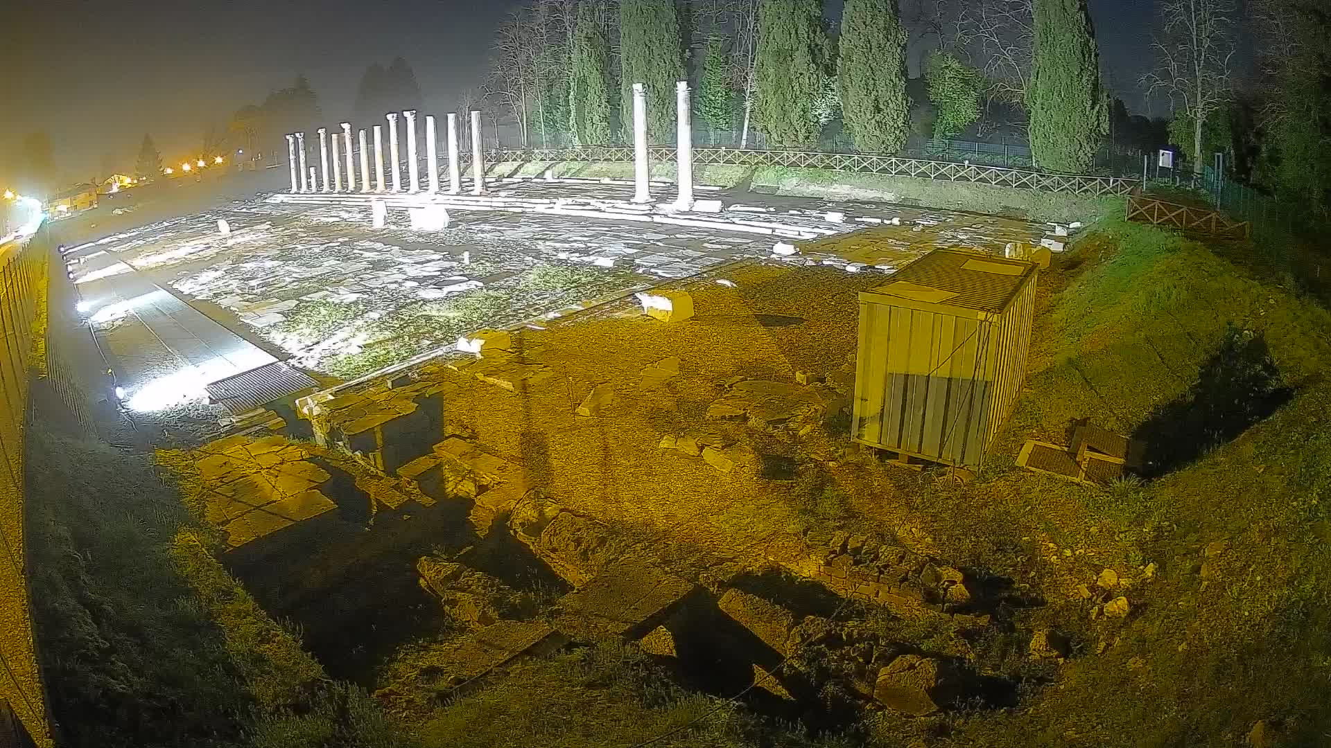 Webcam Foro Romano di Aquileia – Live View of the Ancient Roman Forum