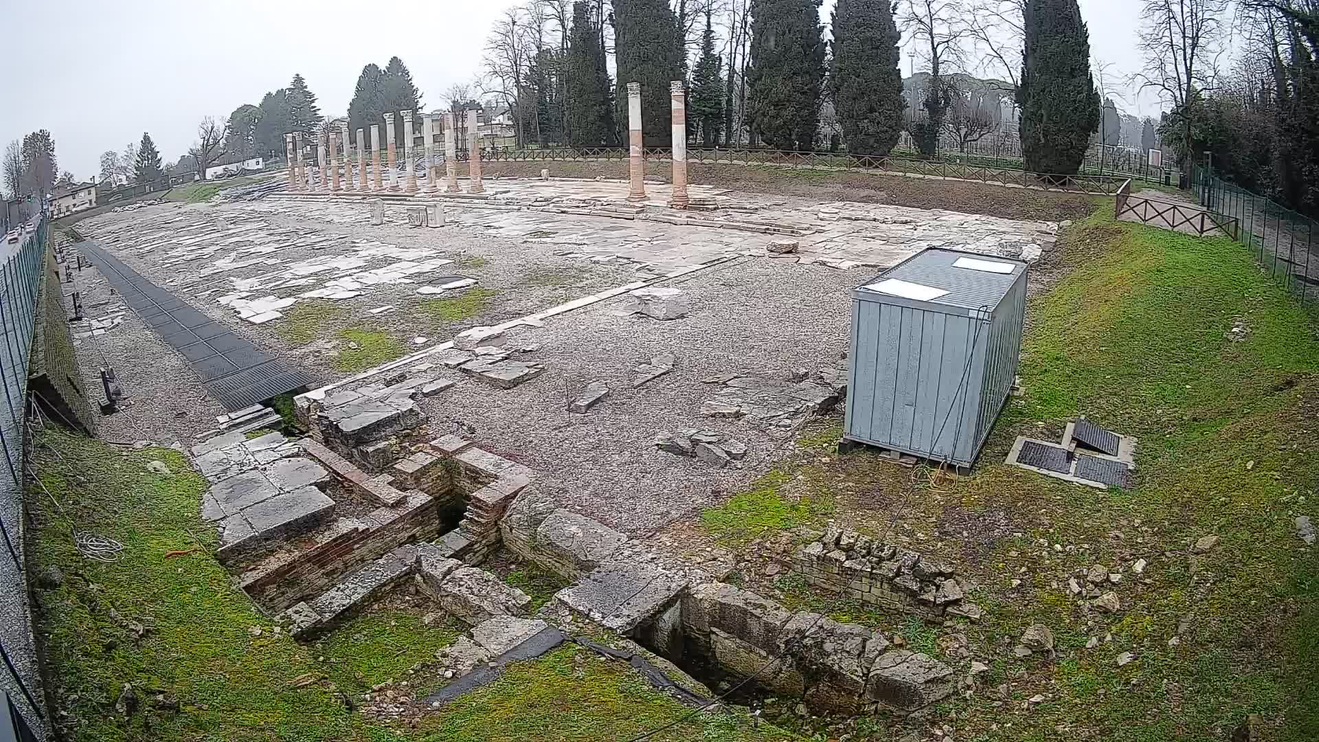 Webcam Forum Romanum von Aquileia – Liveblick auf das antike Zentrum