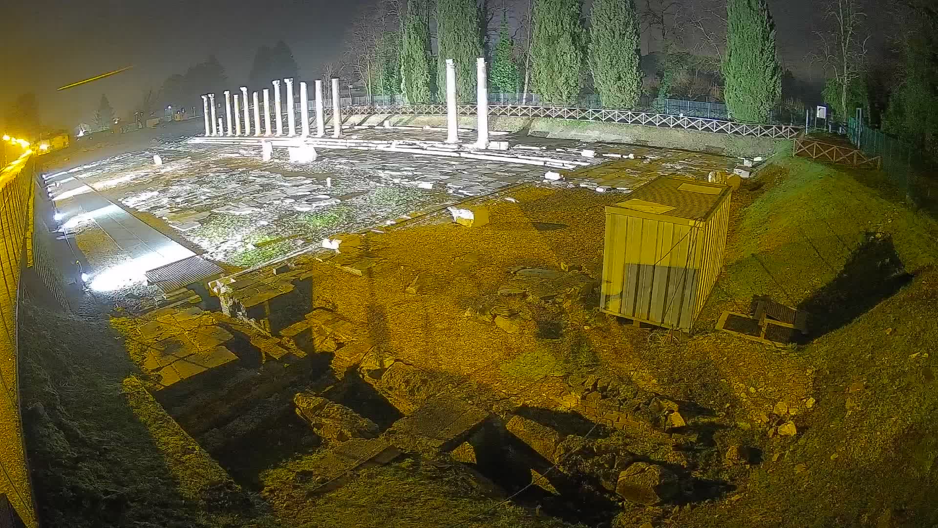 Webcam Forum Romanum von Aquileia – Liveblick auf das antike Zentrum