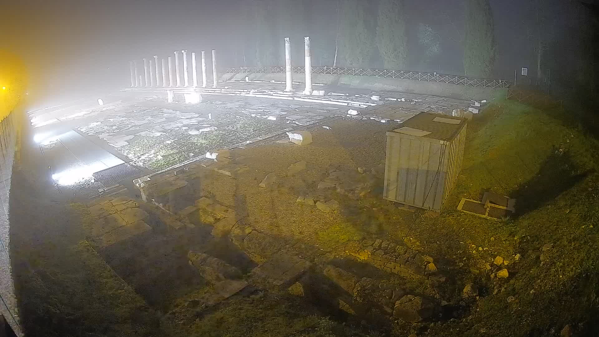 Webcam Foro Romano de Aquileia – Vista en vivo del Foro Romano