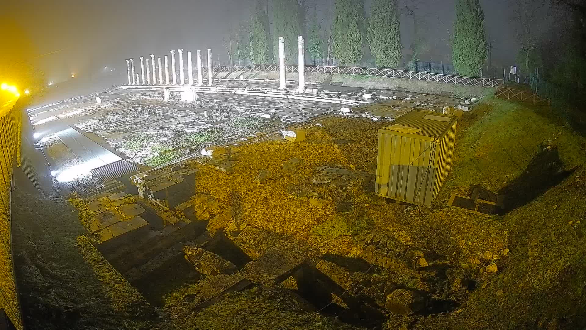 Webcam Forum Romanum von Aquileia – Liveblick auf das antike Zentrum