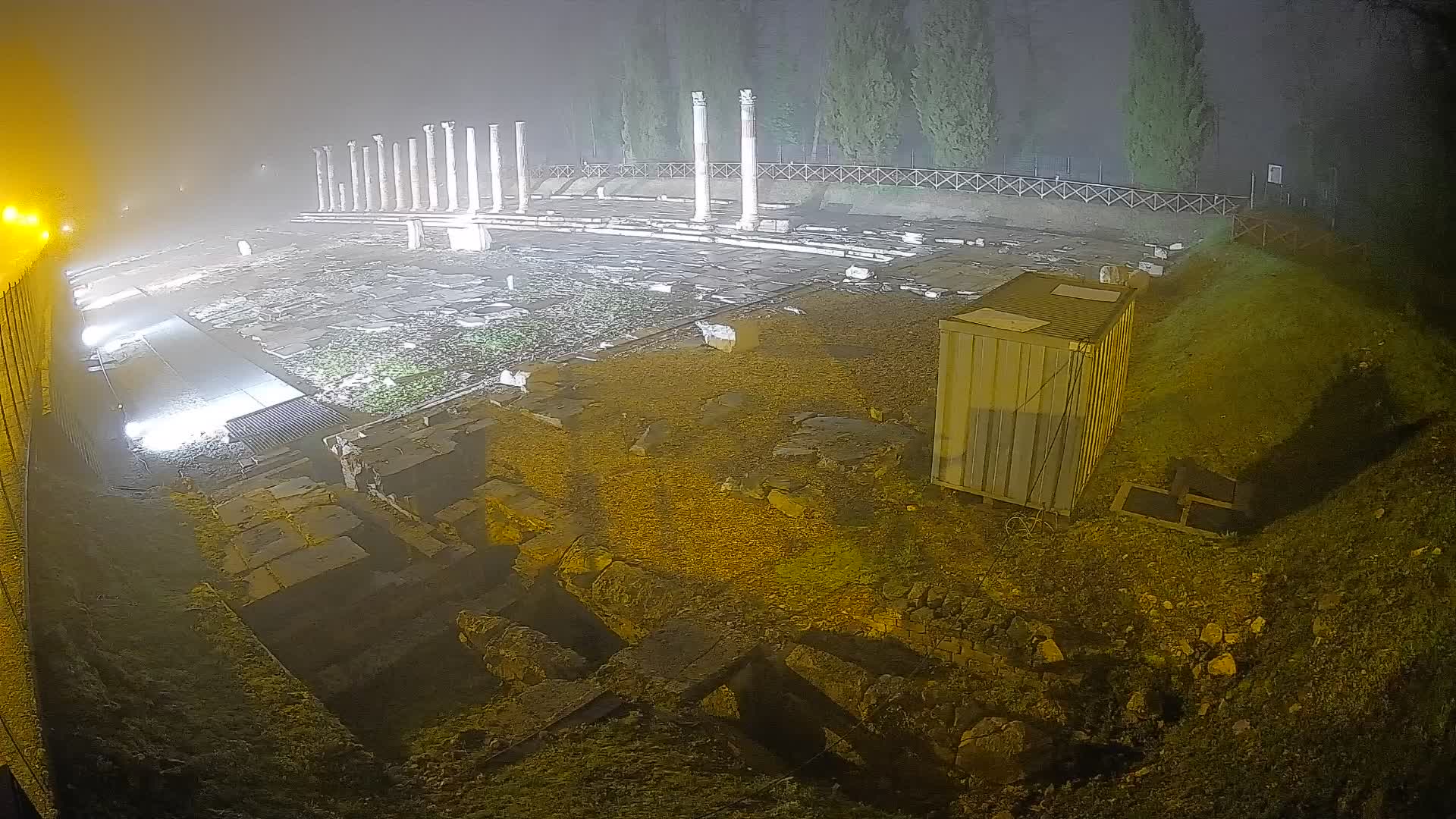 Webcam Foro Romano di Aquileia – Live View of the Ancient Roman Forum