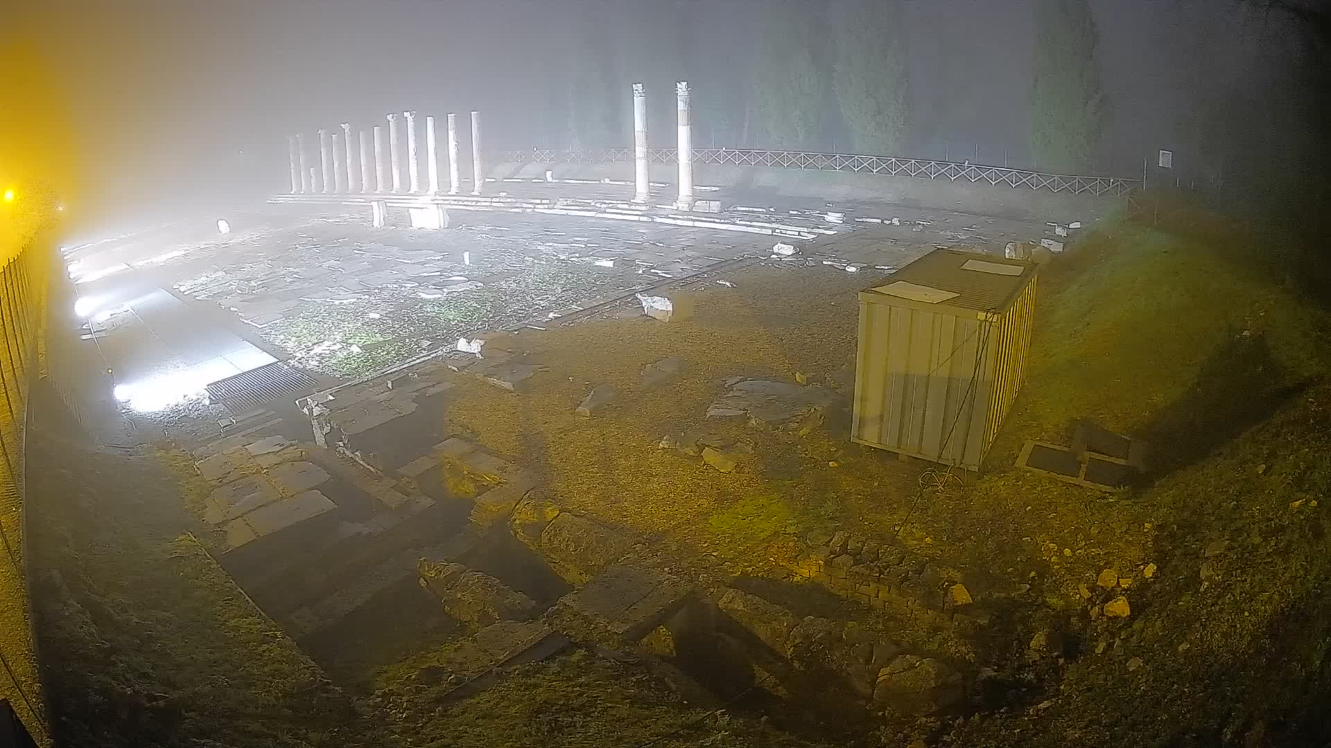 Webcam Foro Romano di Aquileia – Live View of the Ancient Roman Forum