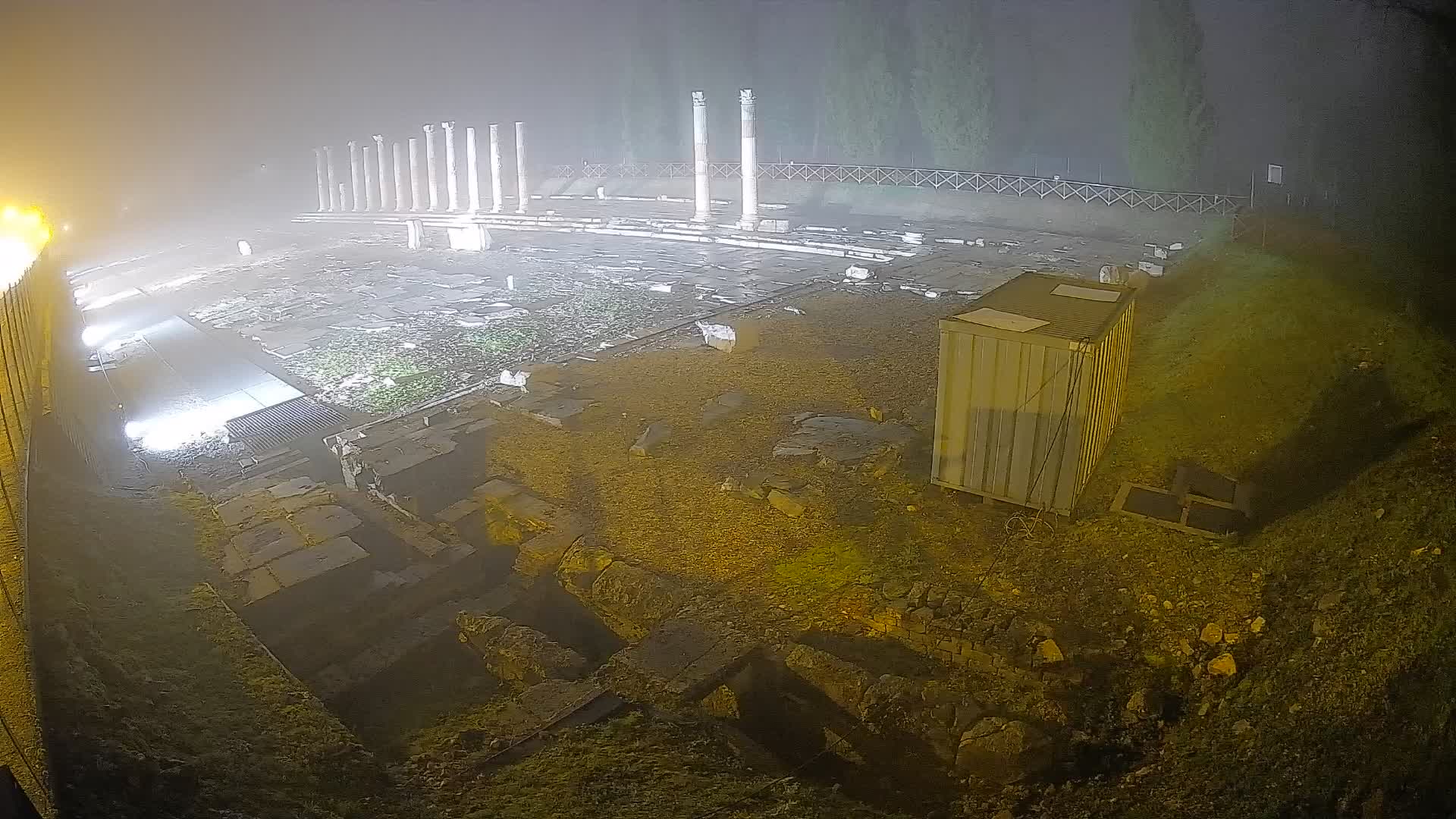 Webcam Forum Romanum von Aquileia – Liveblick auf das antike Zentrum