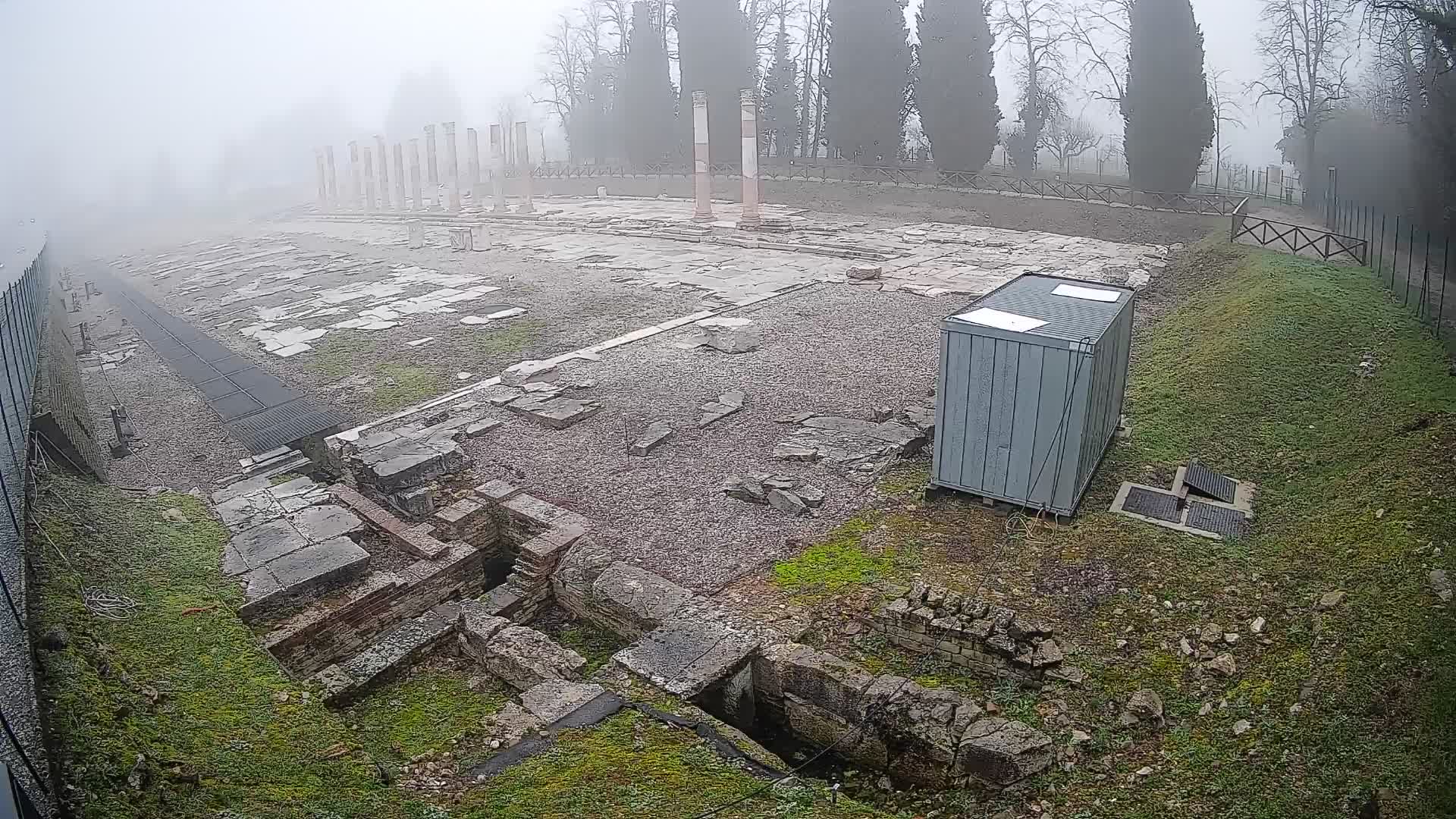 Webcam Forum Romanum von Aquileia – Liveblick auf das antike Zentrum