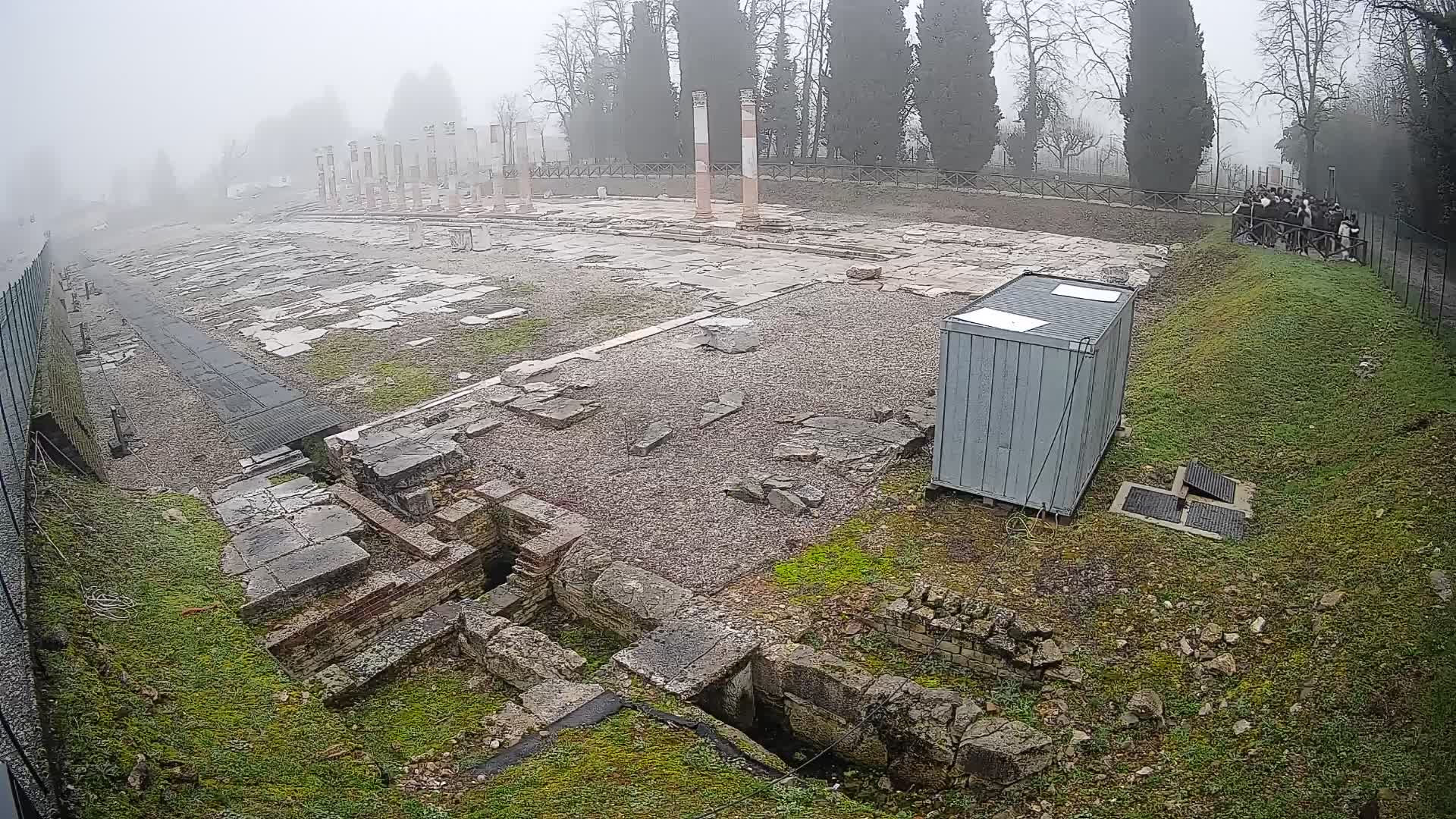 Webcam Forum Romanum von Aquileia – Liveblick auf das antike Zentrum