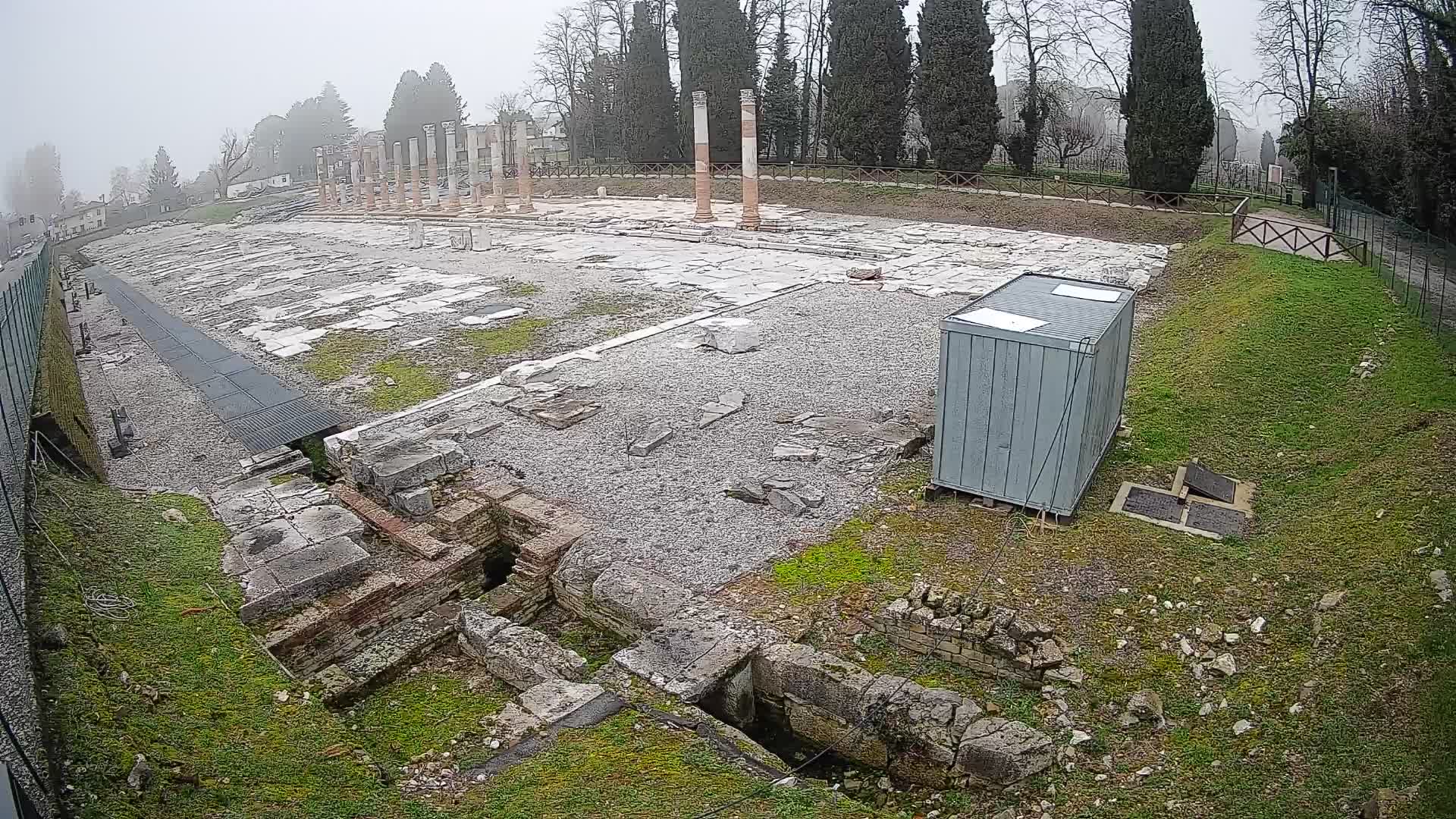 Webcam Foro Romano di Aquileia – Live View of the Ancient Roman Forum