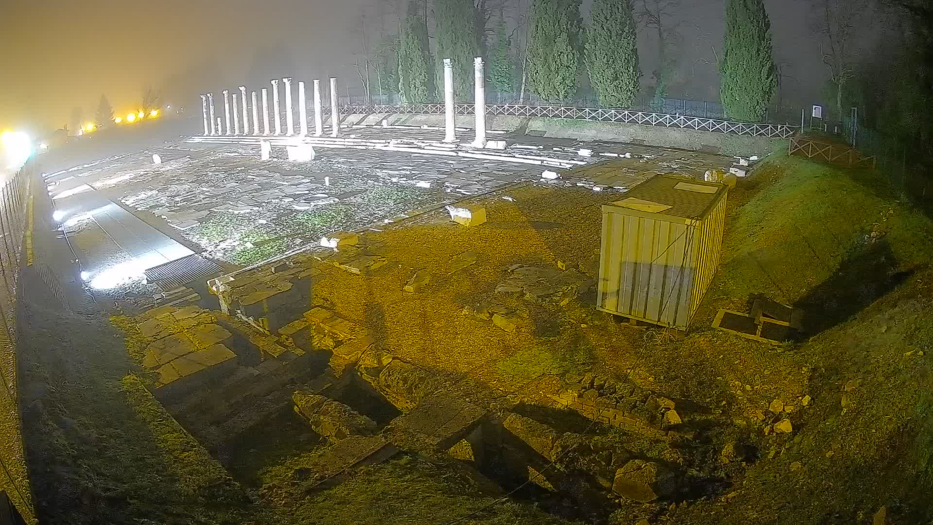 Webcam Forum Romanum von Aquileia – Liveblick auf das antike Zentrum