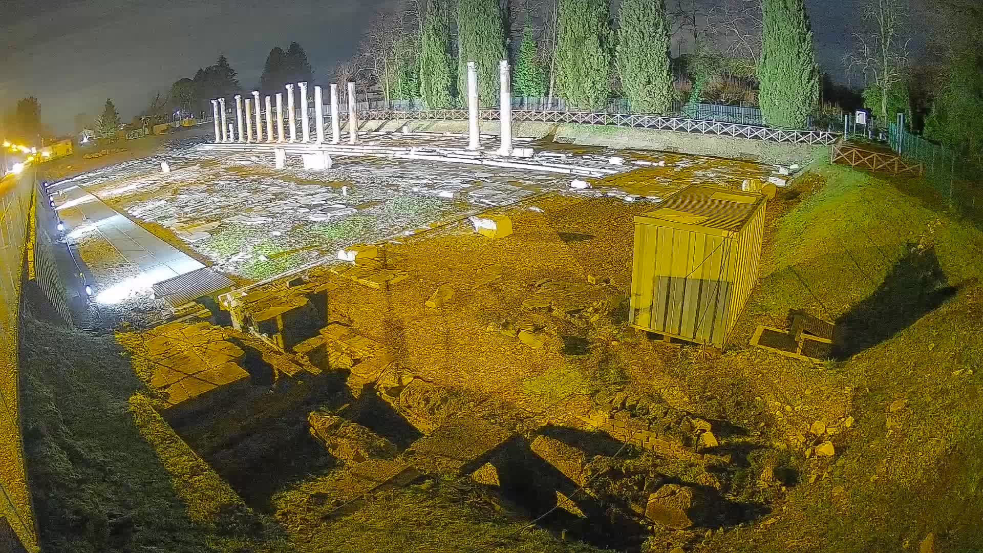 Webcam Foro Romano di Aquileia – Live View of the Ancient Roman Forum