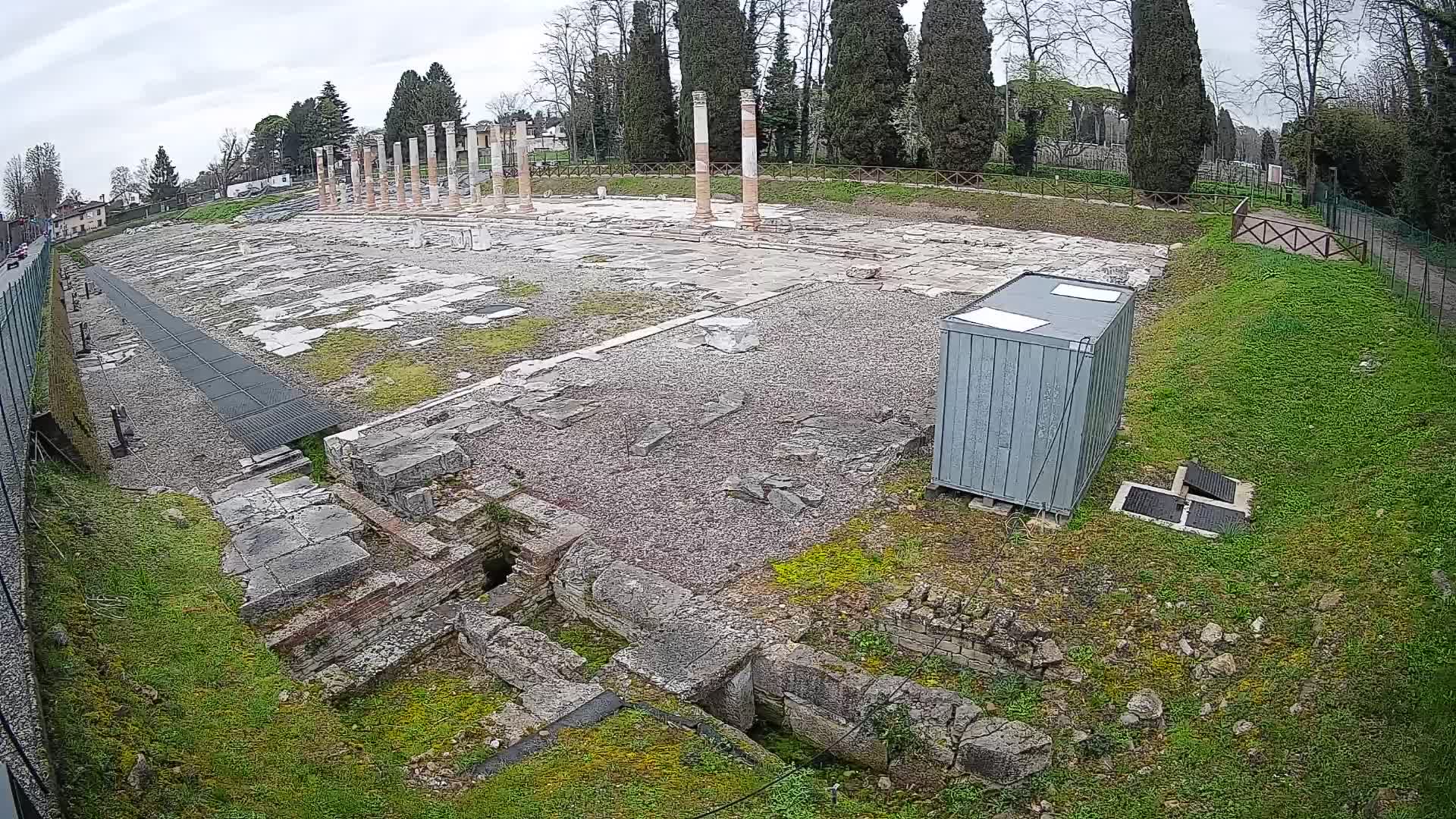 Webcam Foro Romano di Aquileia – Live View of the Ancient Roman Forum