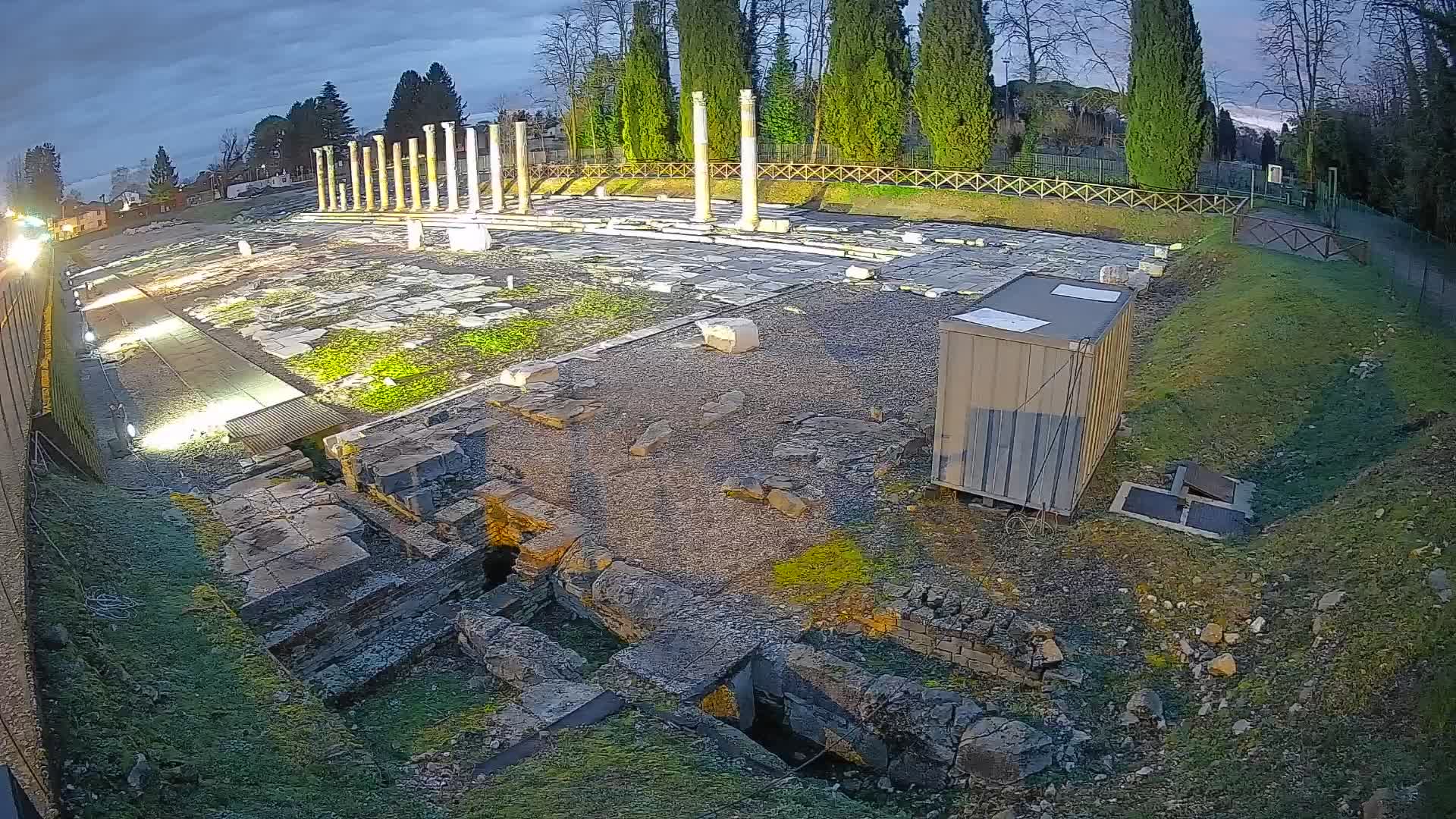 Webcam Foro Romano di Aquileia – Live View of the Ancient Roman Forum