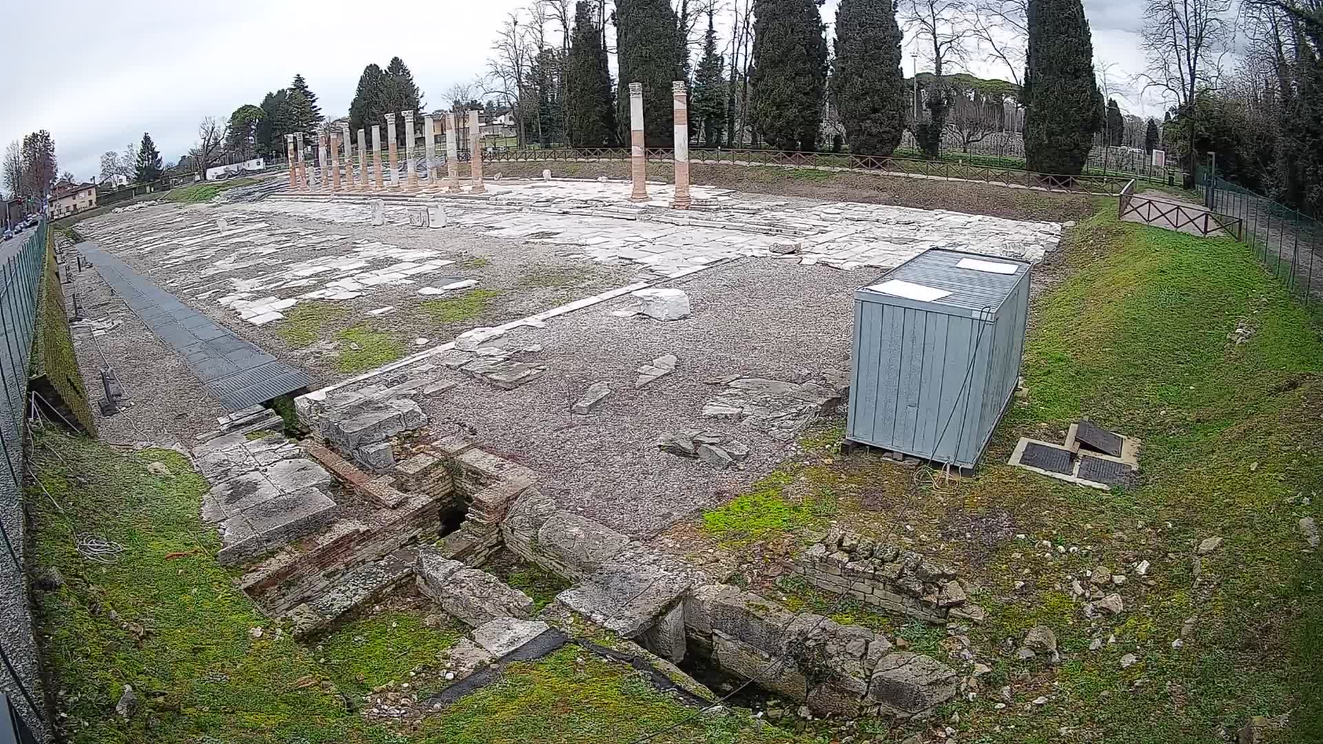 Webcam Foro Romano di Aquileia – Live View of the Ancient Roman Forum